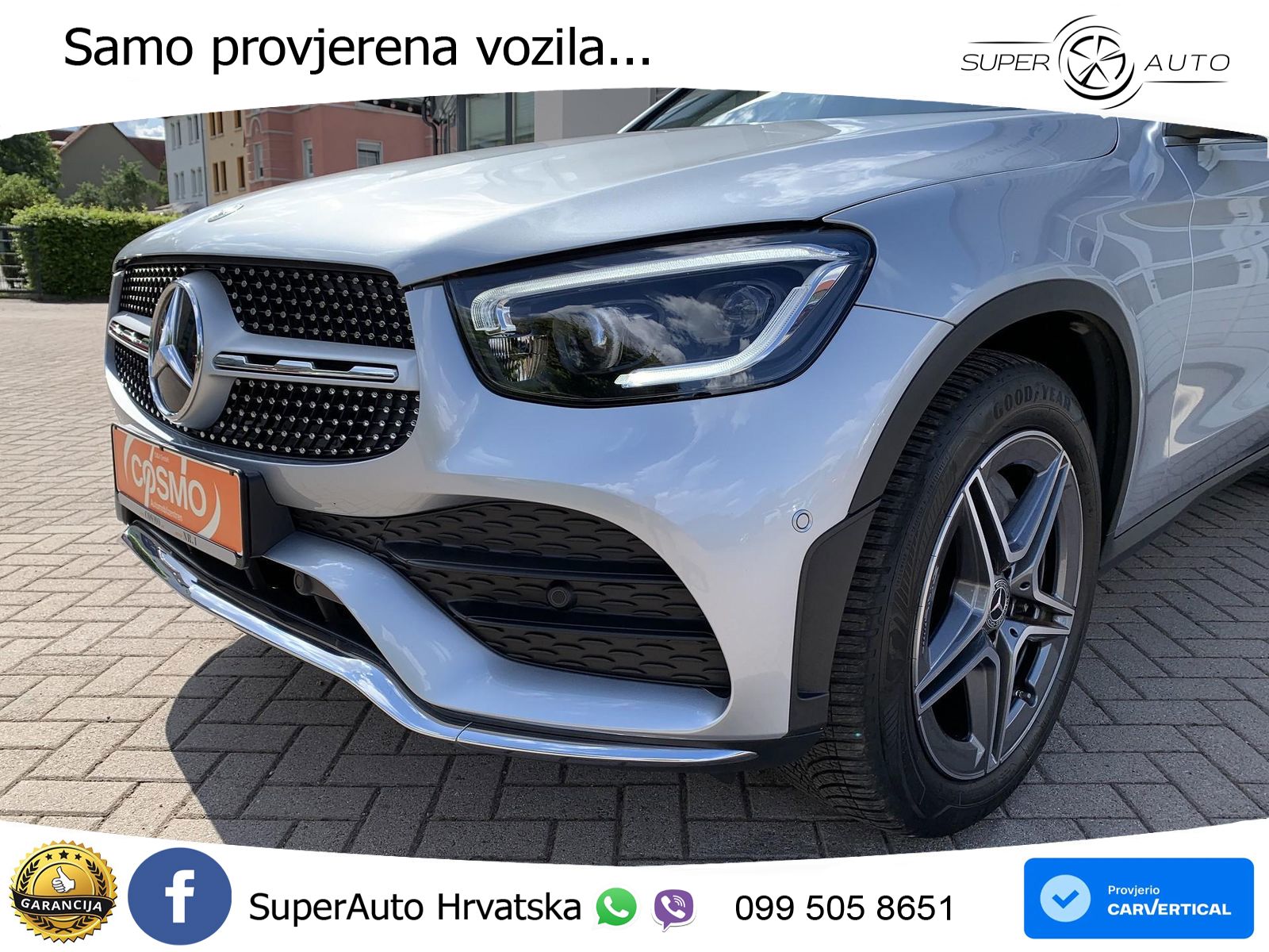 Mercedes GLC 220d (194 KS) 4MATIC G-TRONIC AMG LED+GR SJED+ACC
