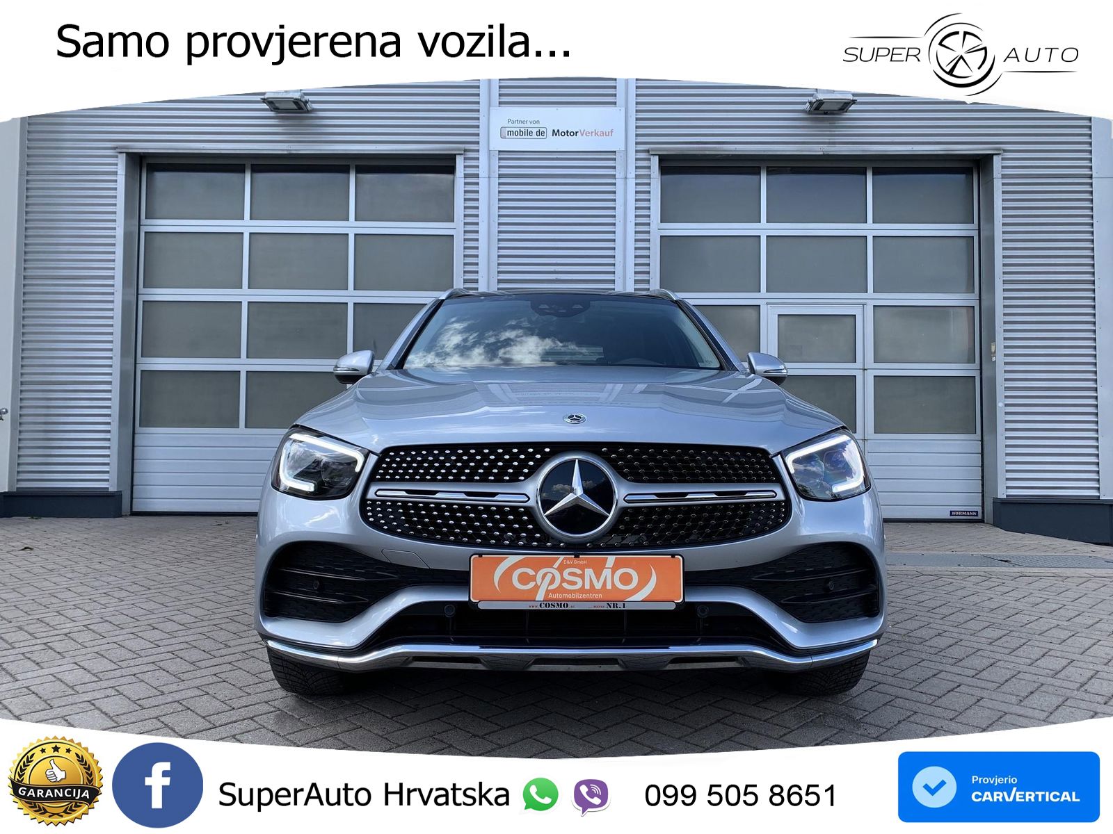 Mercedes GLC 220d (194 KS) 4MATIC G-TRONIC AMG LED+GR SJED+ACC