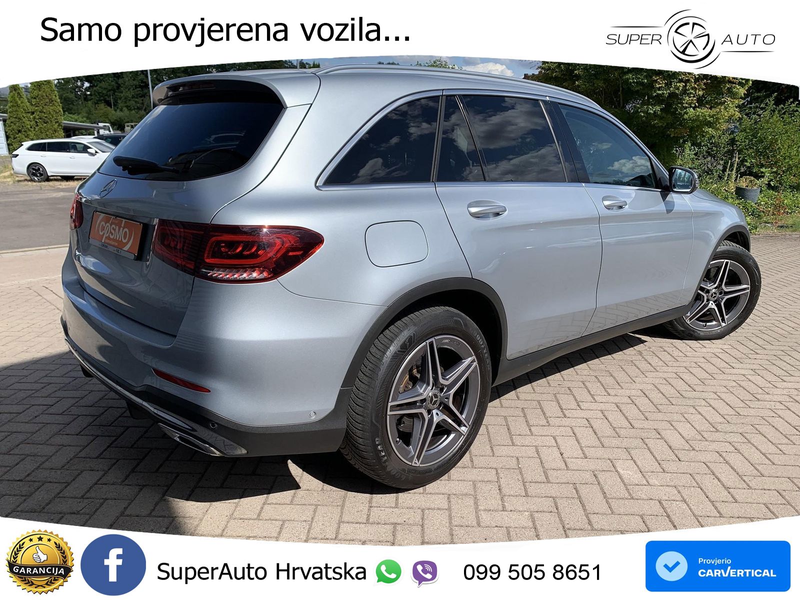 Mercedes GLC 220d (194 KS) 4MATIC G-TRONIC AMG LED+GR SJED+ACC