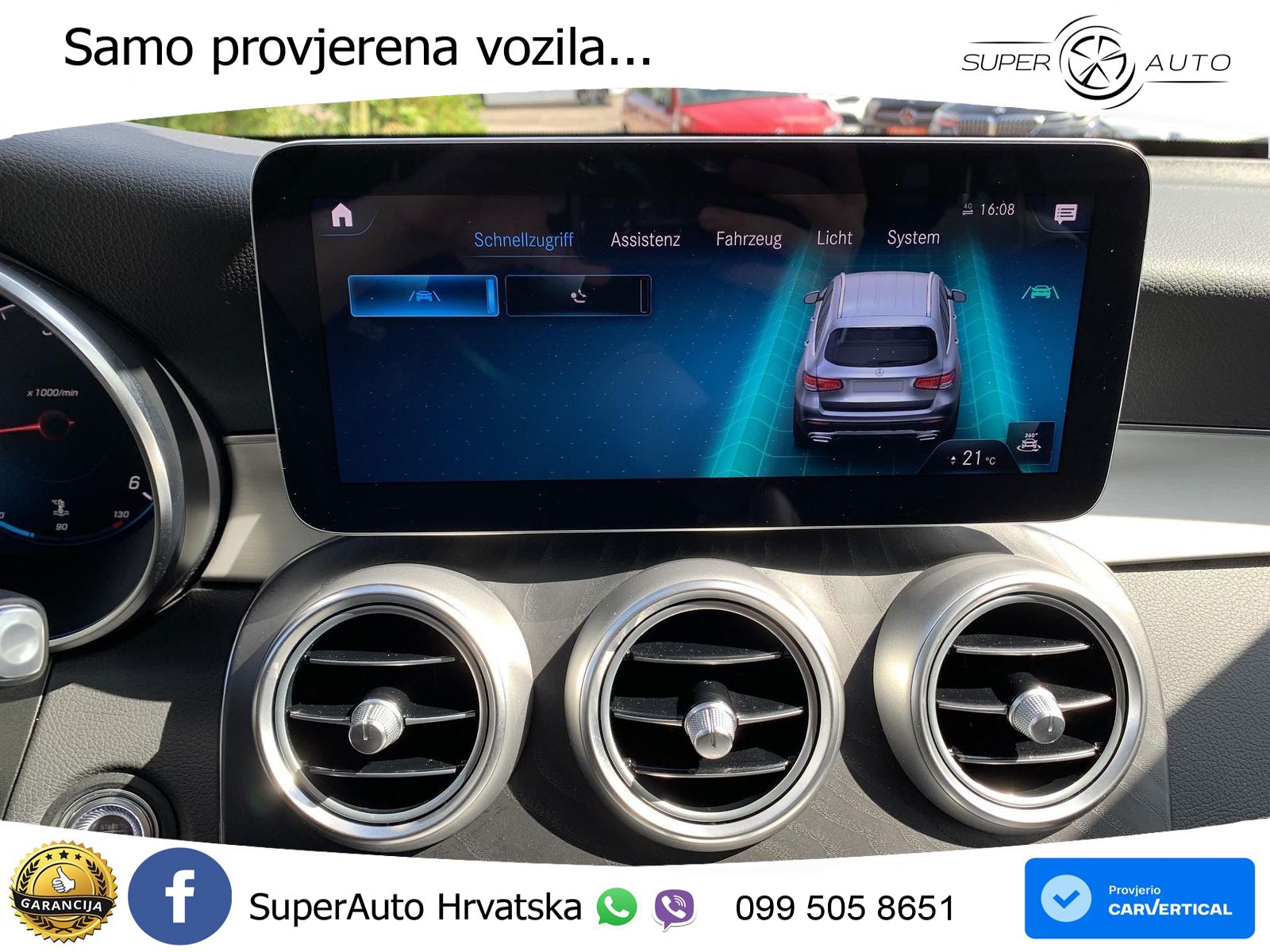 Mercedes GLC 220d (194 KS) 4MATIC G-TRONIC AMG LED+GR SJED+ACC