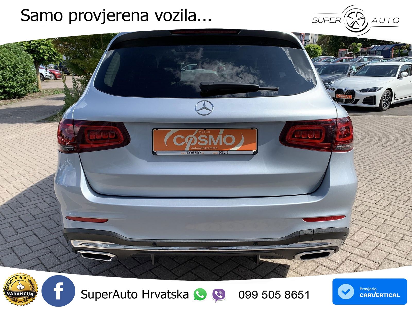Mercedes GLC 220d (194 KS) 4MATIC G-TRONIC AMG LED+GR SJED+ACC
