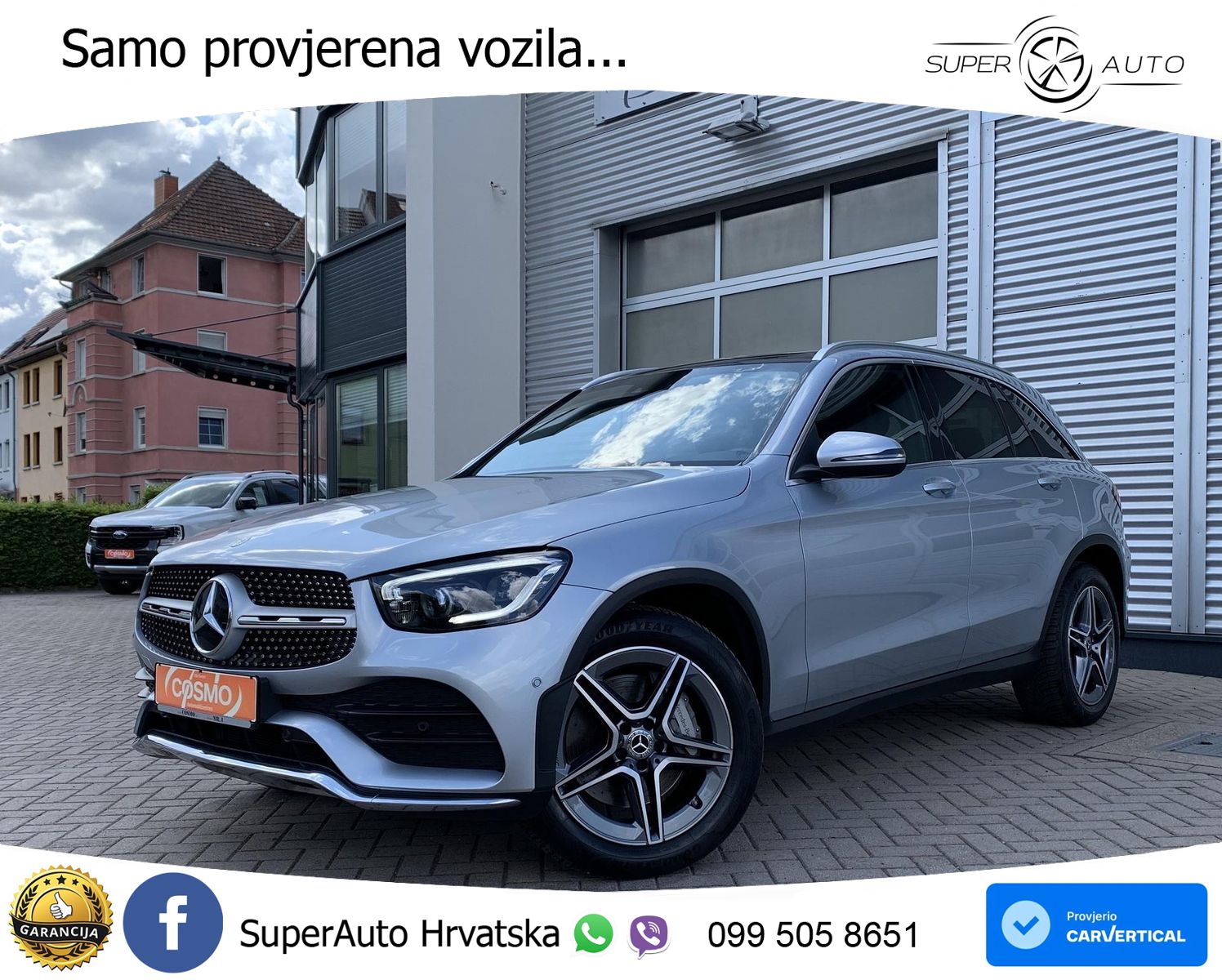 Mercedes GLC 220d (194 KS) 4MATIC G-TRONIC AMG LED+GR SJED+ACC