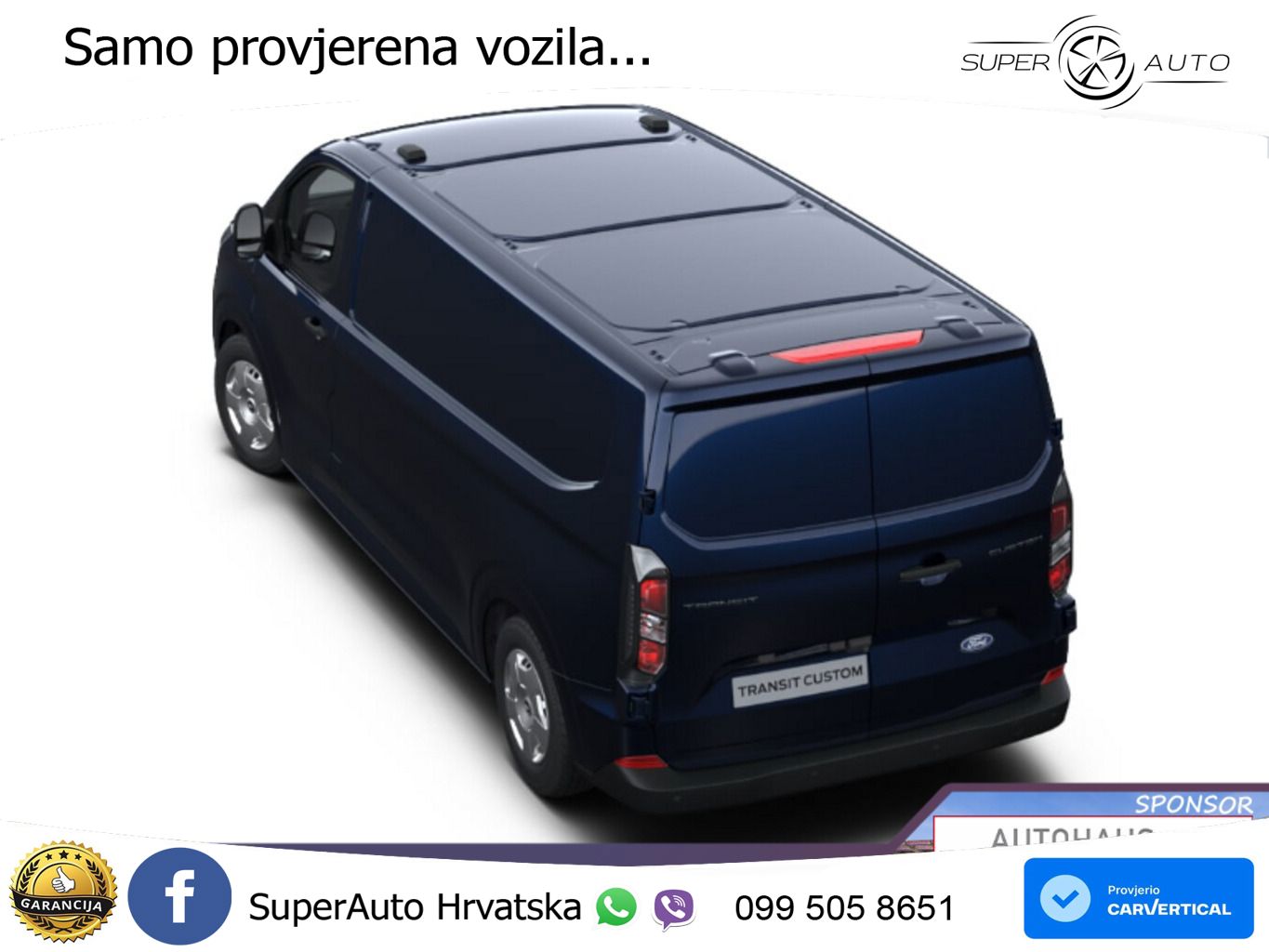 Ford Transit Custom Trend 320L2 LED SHZ Kam UVP-39%* 136 KS