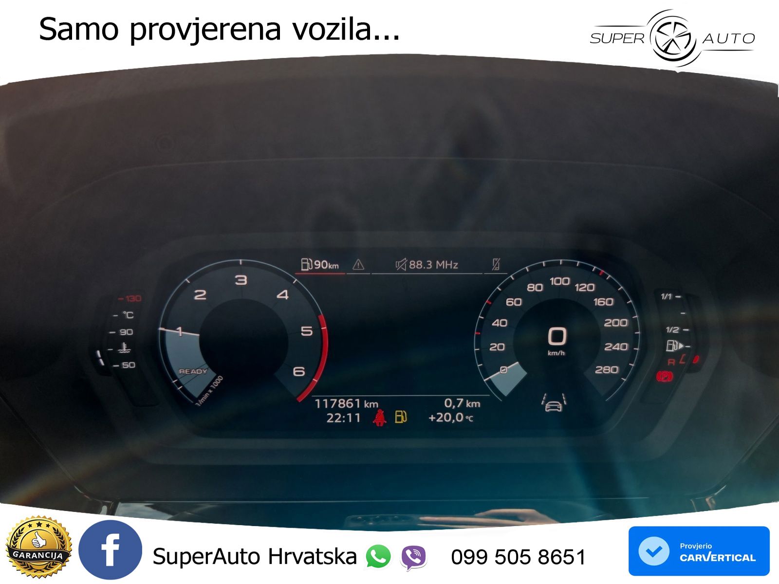 Audi A3 35 TDI (150 KS) LED+GR SJED+ACC