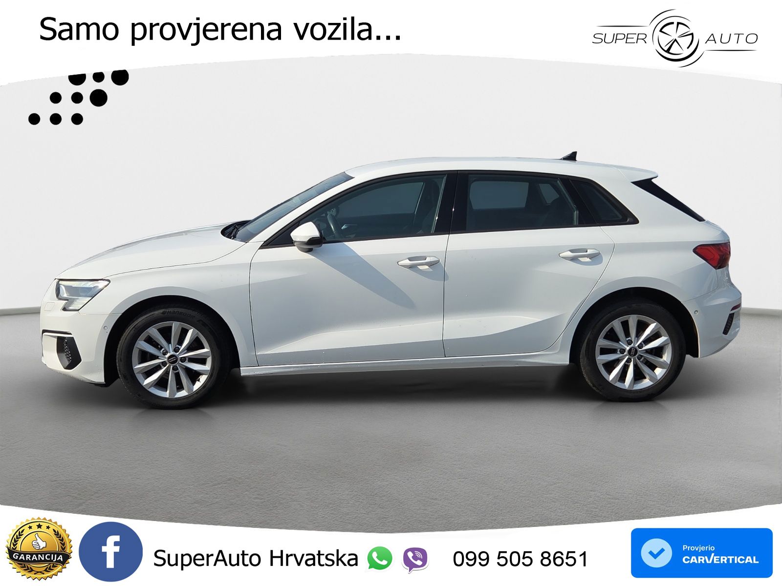Audi A3 35 TDI (150 KS) LED+GR SJED+ACC