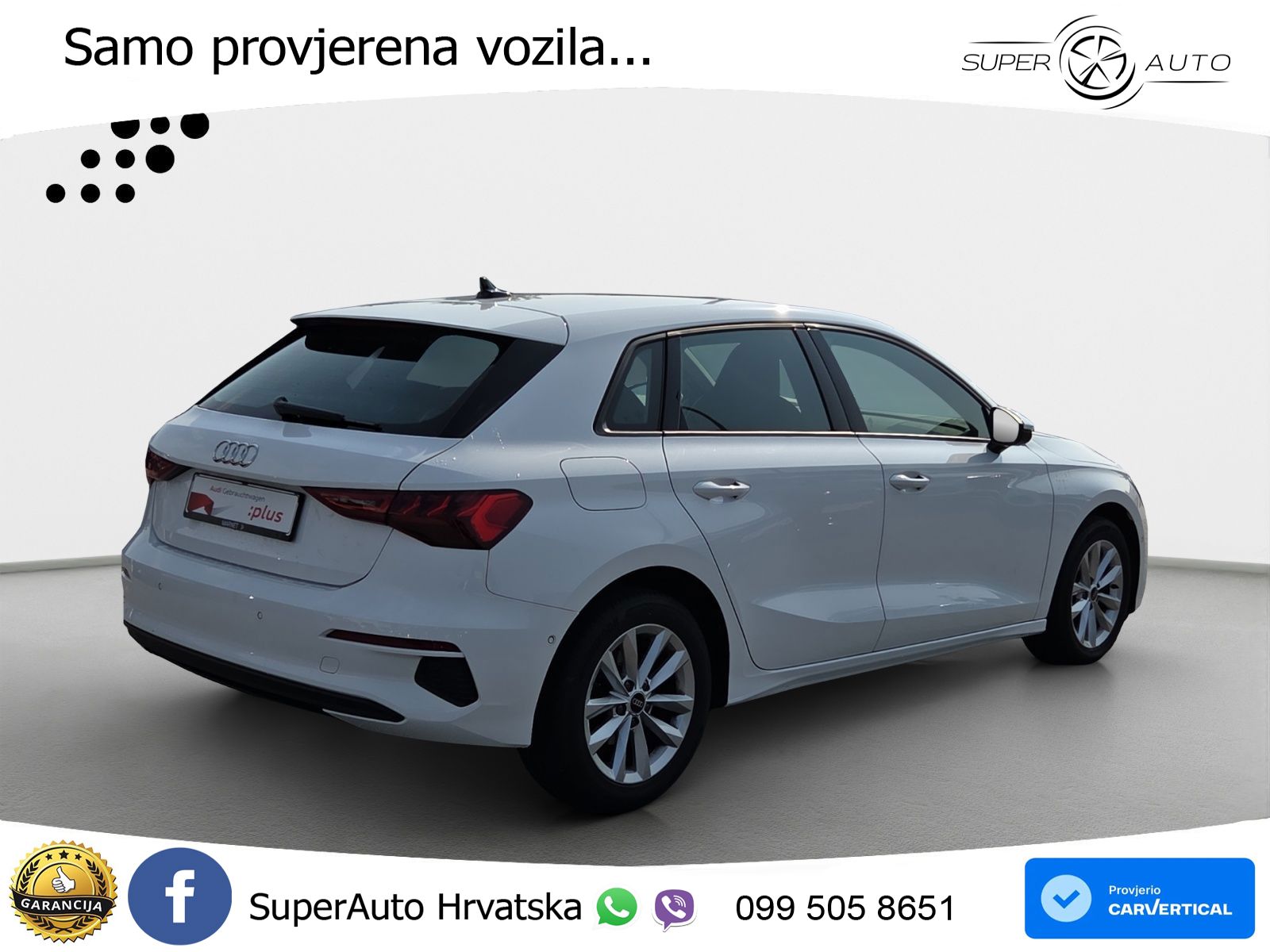 Audi A3 35 TDI (150 KS) LED+GR SJED+ACC