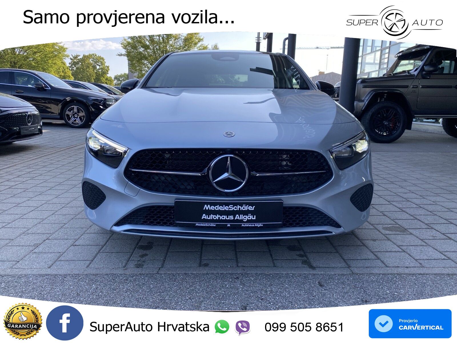 Mercedes-Benz A 200 7G-DCT LED+GR SJED+ACC