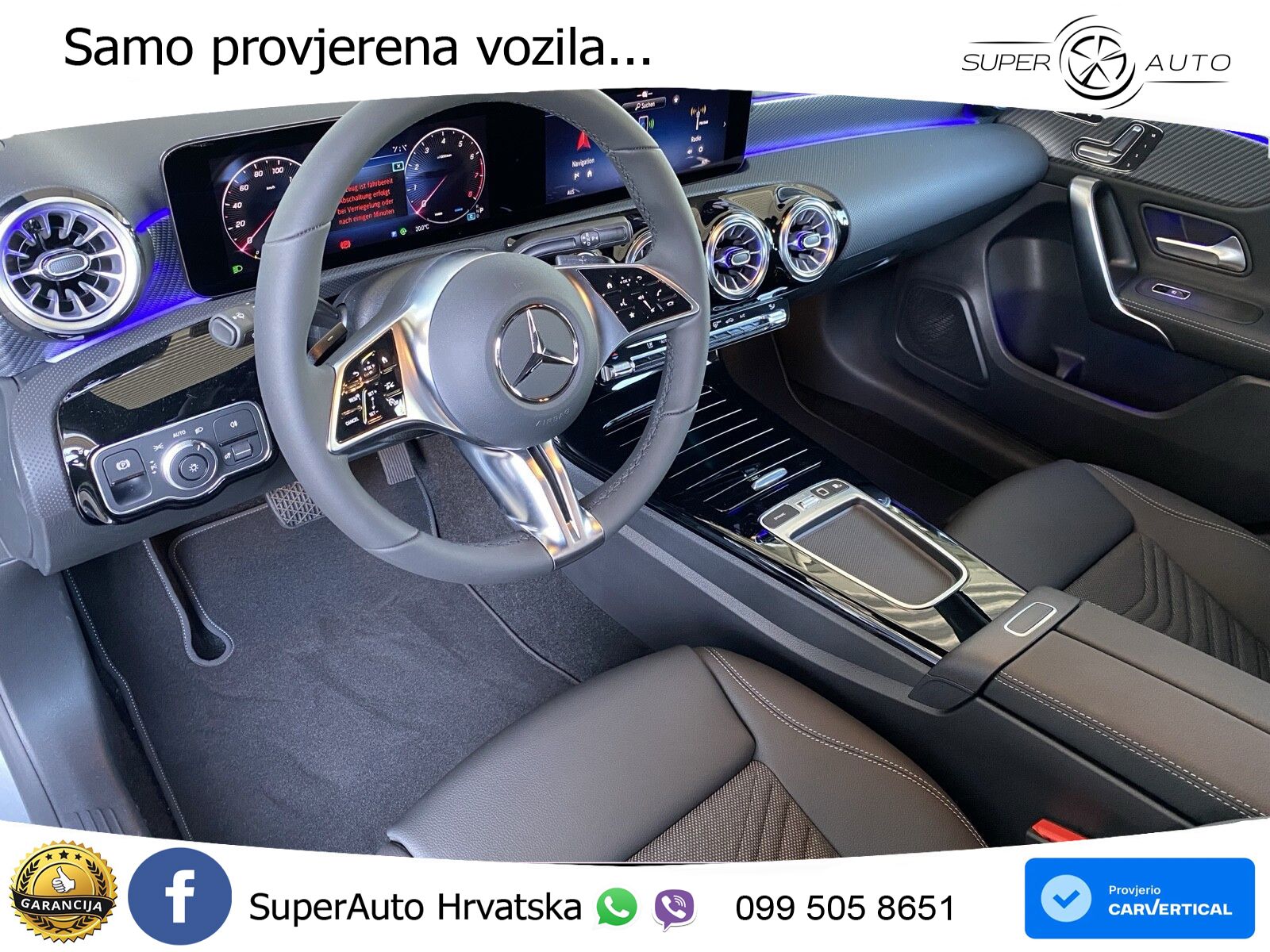 Mercedes-Benz A 200 7G-DCT LED+GR SJED+ACC