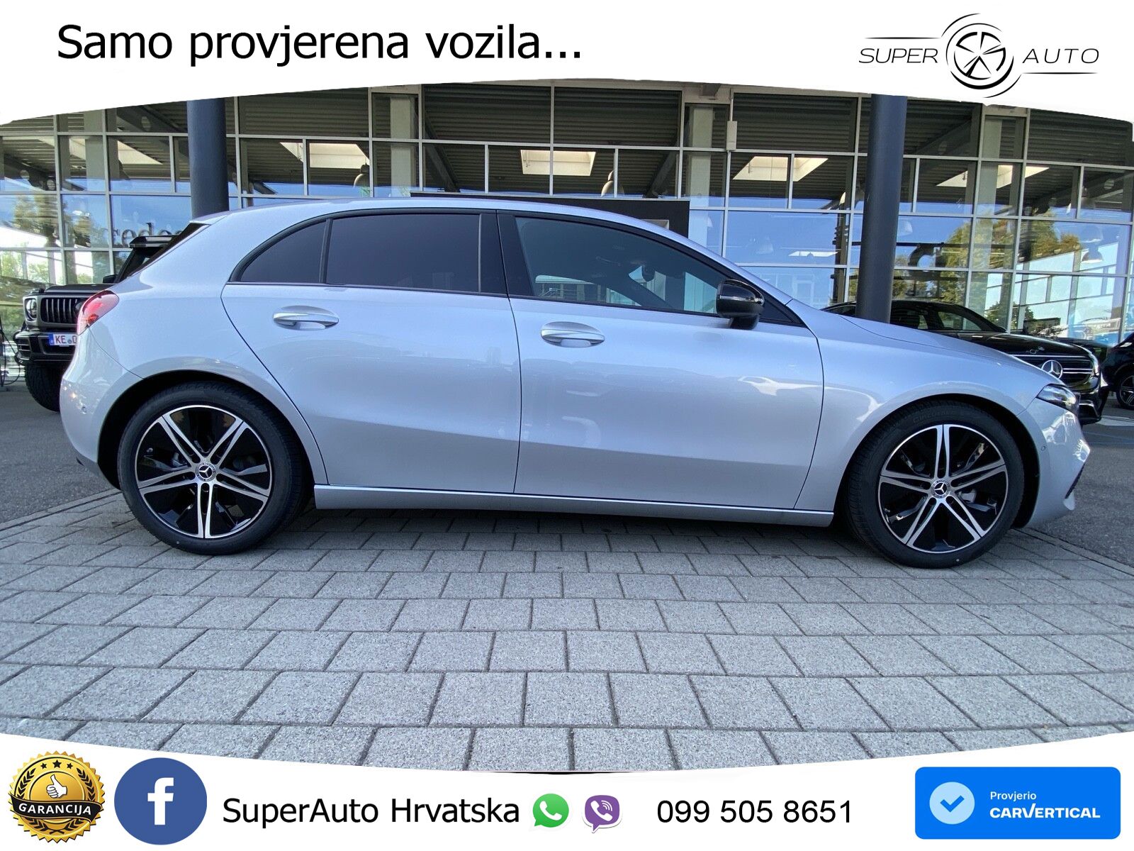 Mercedes-Benz A 200 7G-DCT LED+GR SJED+ACC