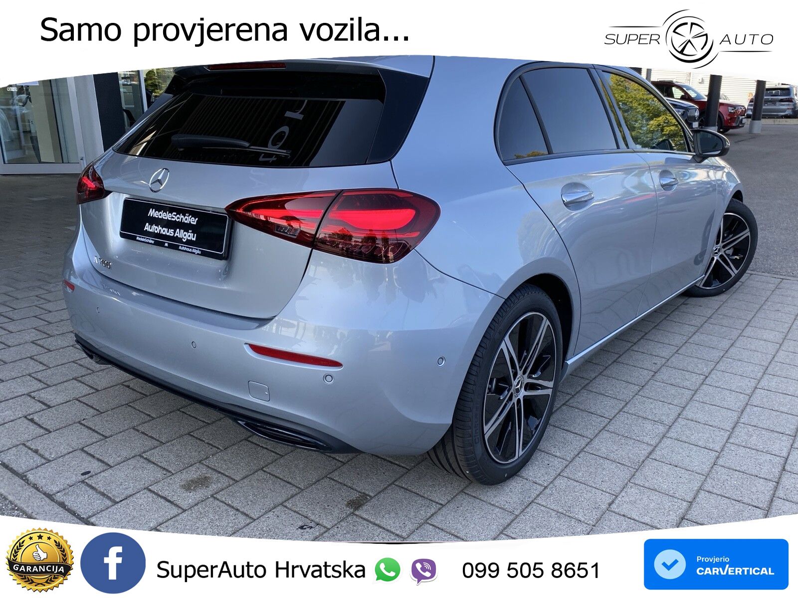 Mercedes-Benz A 200 7G-DCT LED+GR SJED+ACC