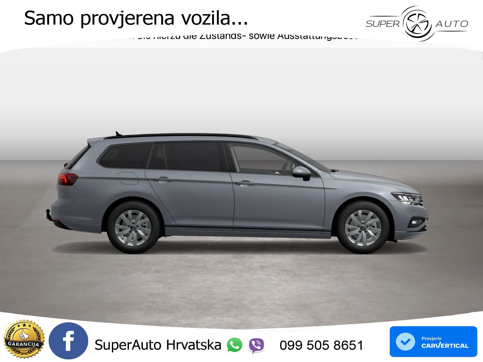 Volkswagen Passat Variant 2.0 TDI (150 KS) DSG LED+GR SJED+ACC