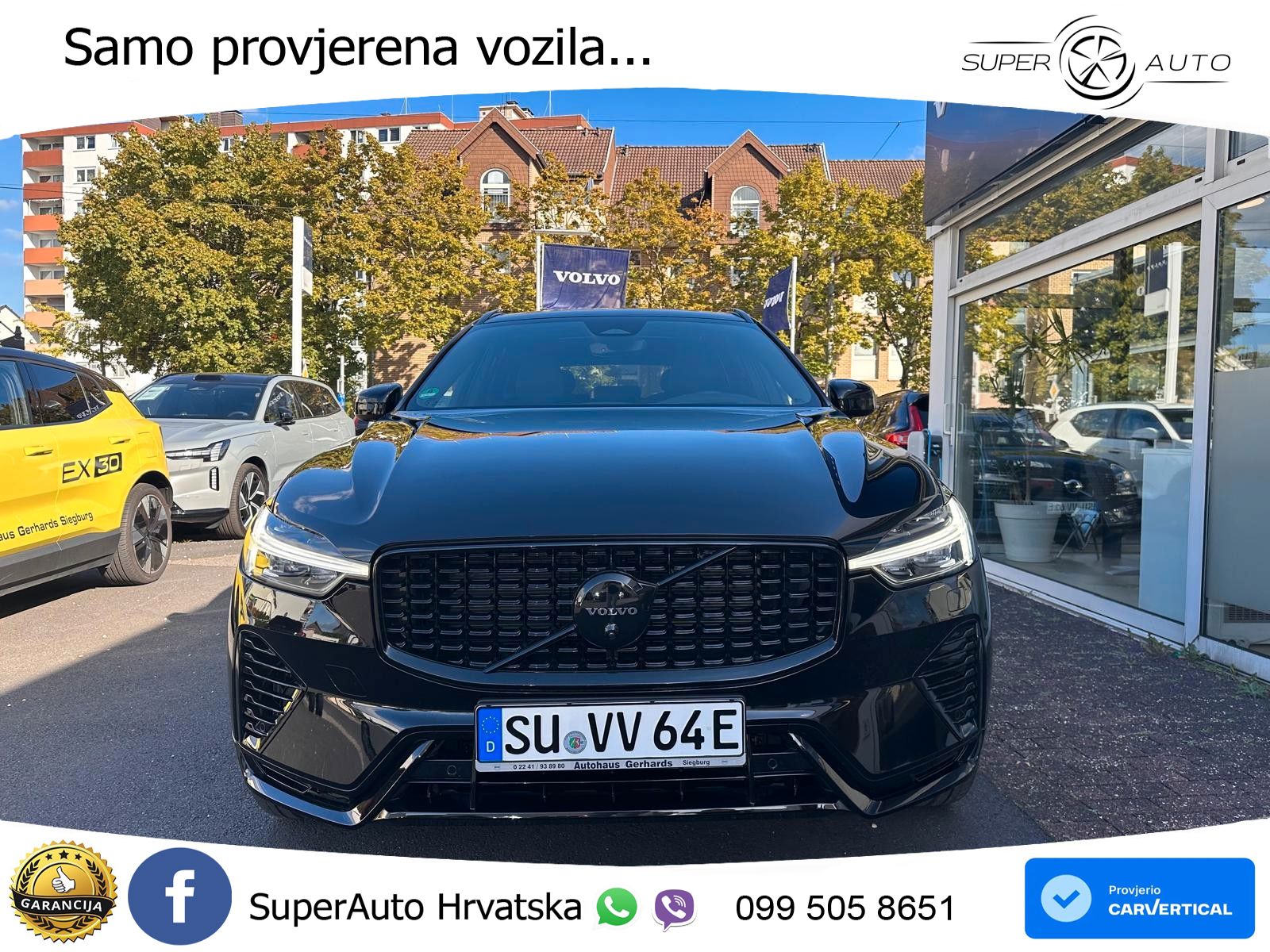Volvo XC60 T8 AWD Geartronic ZRAČNI+ACC+GR SJED+KAM+PANO