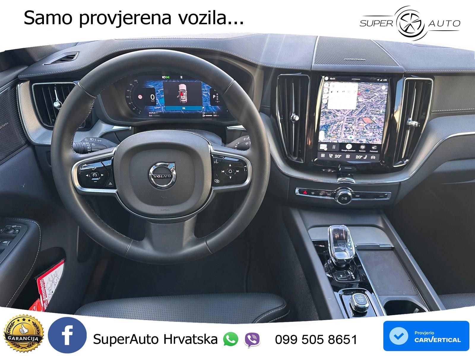Volvo XC60 T8 AWD Geartronic ZRAČNI+ACC+GR SJED+KAM+PANO