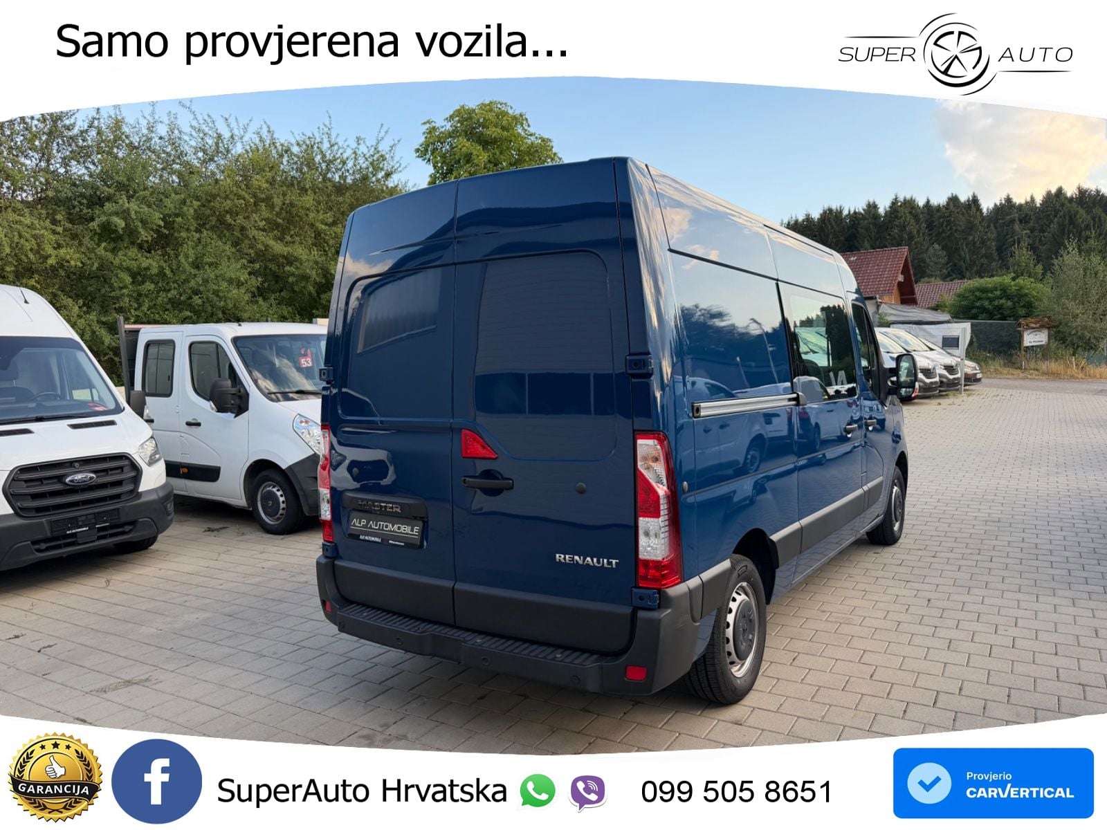 Renault Master Kasten DOKA-MIXTO*6-SITZE*STANDHZ*KAMERA* 179 KS