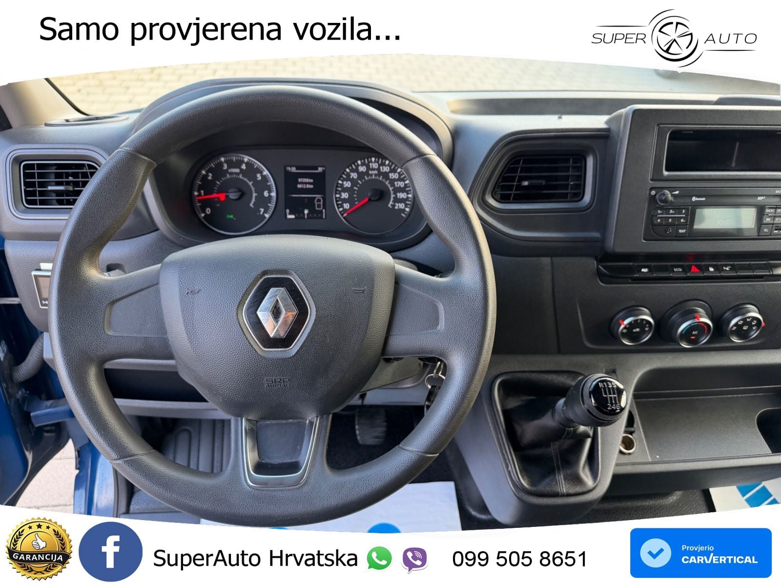Renault Master Kasten DOKA-MIXTO*6-SITZE*STANDHZ*KAMERA* 179 KS