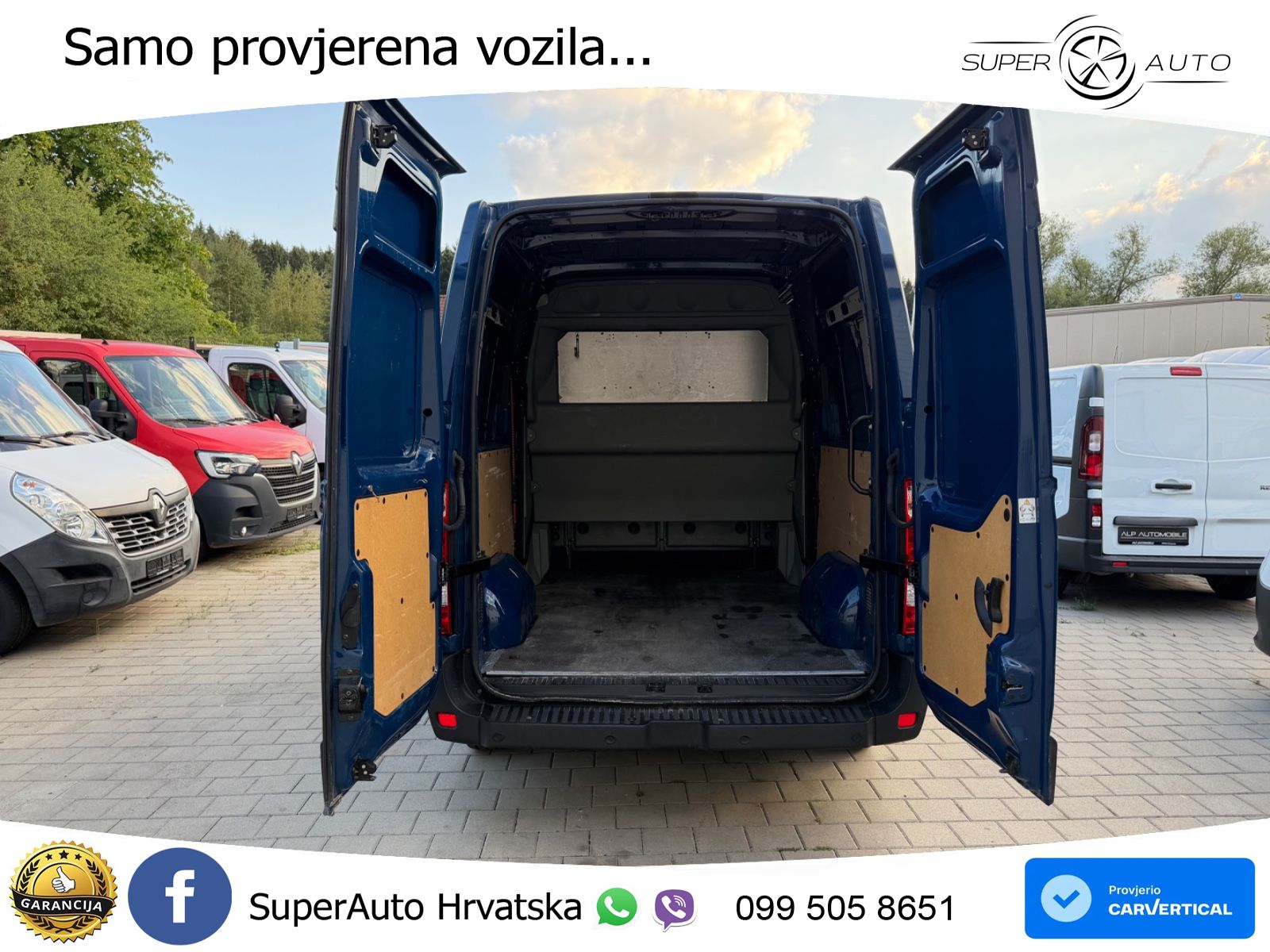 Renault Master Kasten DOKA-MIXTO*6-SITZE*STANDHZ*KAMERA* 179 KS