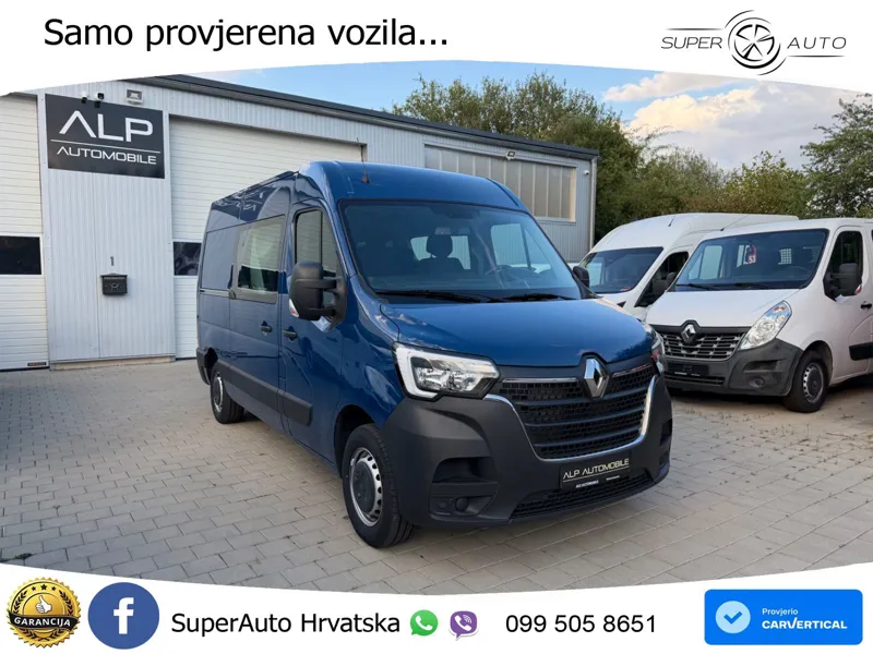 Renault Master Kasten DOKA-MIXTO*6-SITZE*STANDHZ*KAMERA* 179 KS