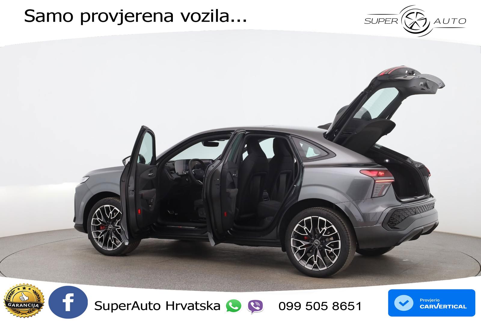 Audi Q3 III Sportback 2.0 TFSI (204 KS) quattro S tronic MATRIX+GR SJED+KAM