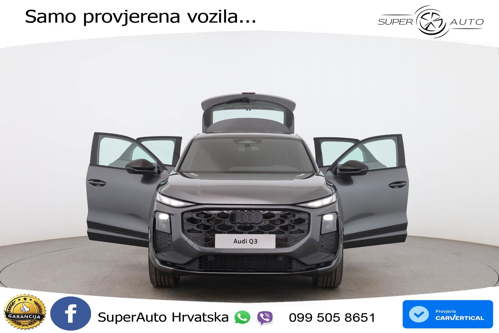 Audi Q3 III Sportback 2.0 TFSI (204 KS) quattro S tronic MATRIX+GR SJED+KAM