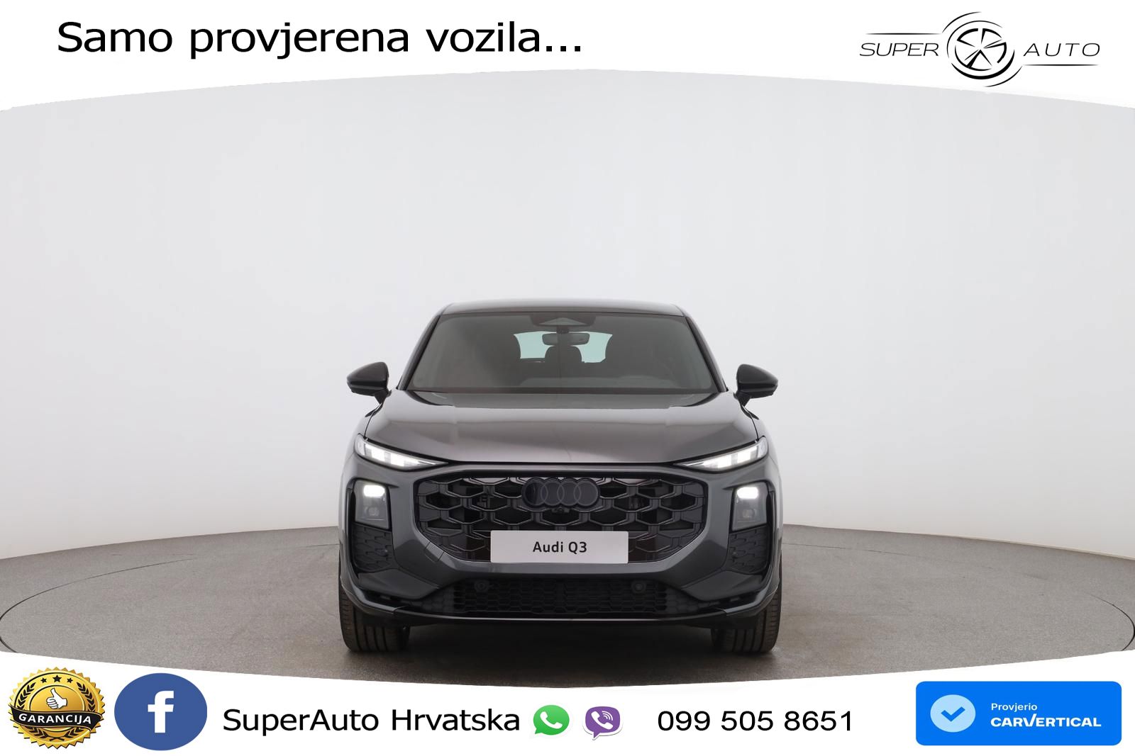 Audi Q3 III Sportback 2.0 TFSI (204 KS) quattro S tronic MATRIX+GR SJED+KAM