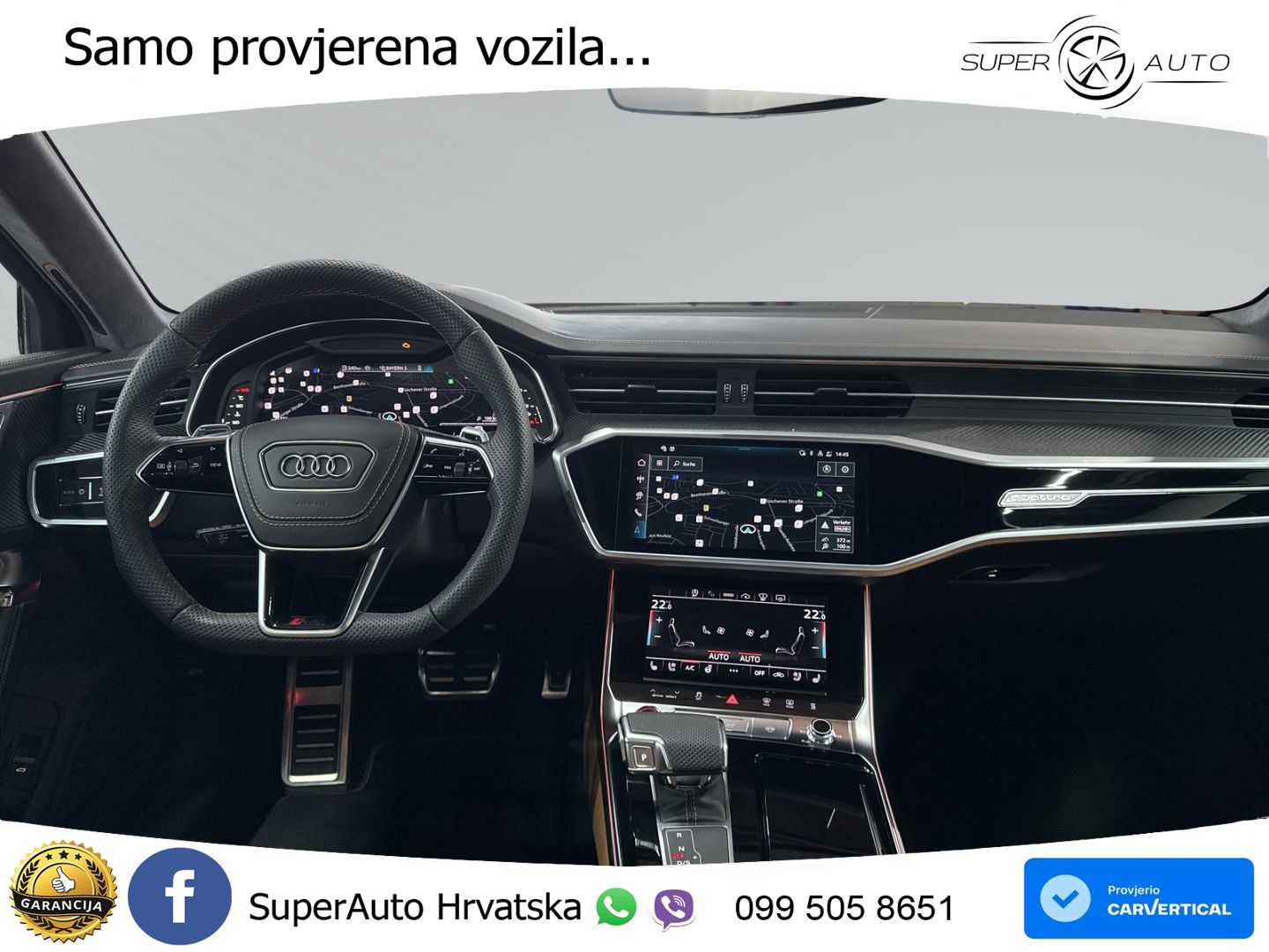 Audi RS6 Avant 4.0 TFSI V8 (600 KS) quattro Tiptronic MATRIX+GR SJED+KAM