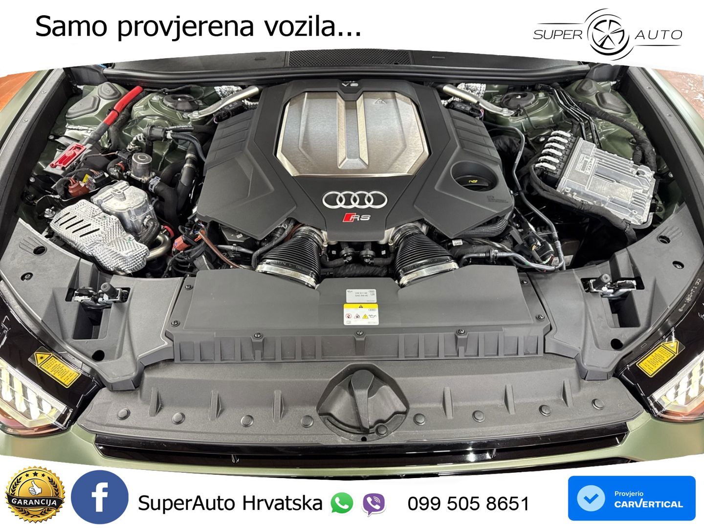 Audi RS6 Avant 4.0 TFSI V8 (600 KS) quattro Tiptronic MATRIX+GR SJED+KAM