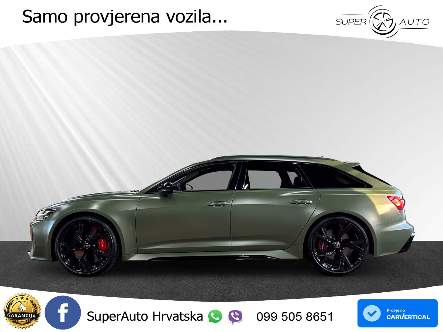 Audi RS6 Avant 4.0 TFSI V8 (600 KS) quattro Tiptronic MATRIX+GR SJED+KAM