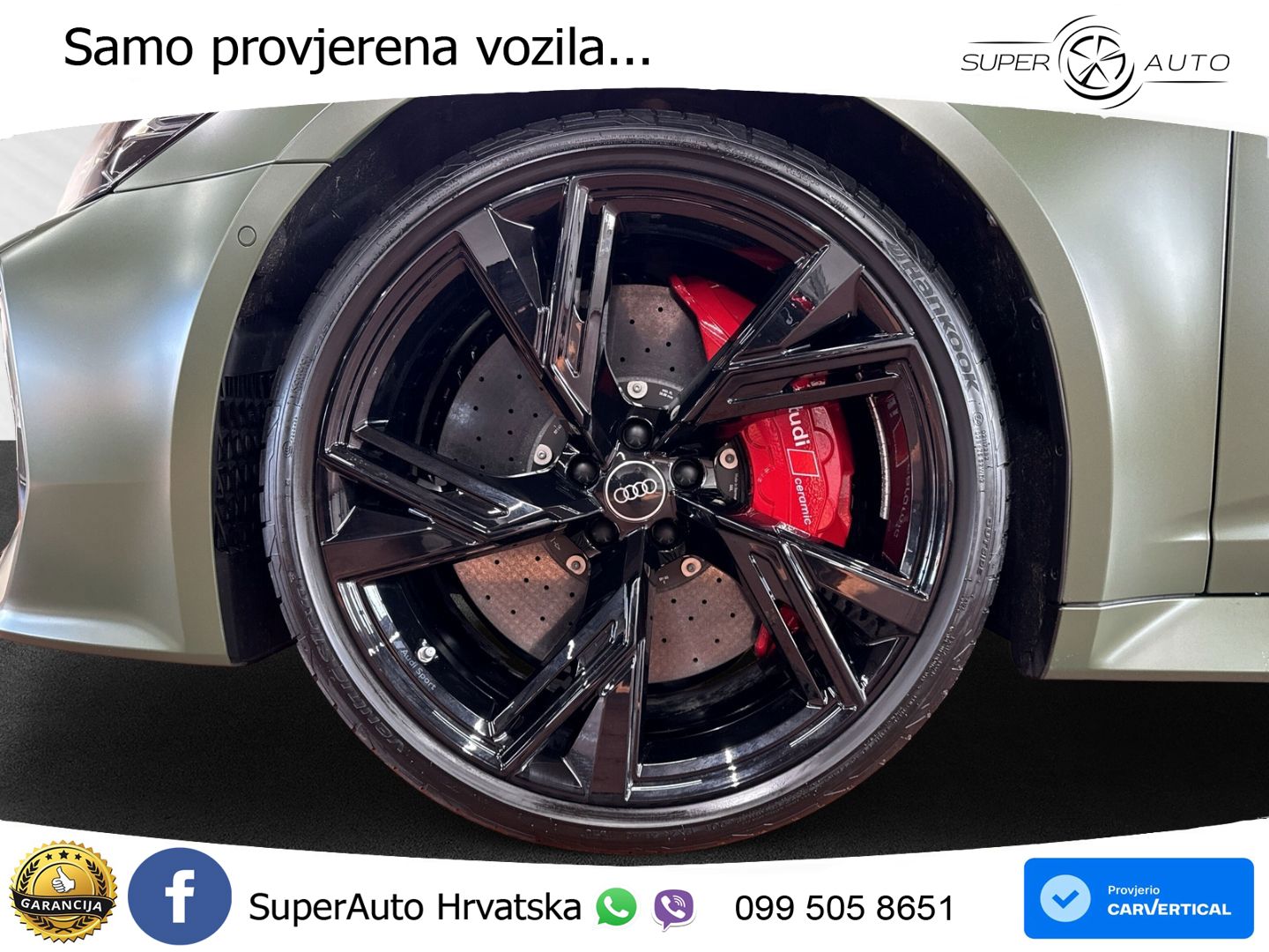 Audi RS6 Avant 4.0 TFSI V8 (600 KS) quattro Tiptronic MATRIX+GR SJED+KAM