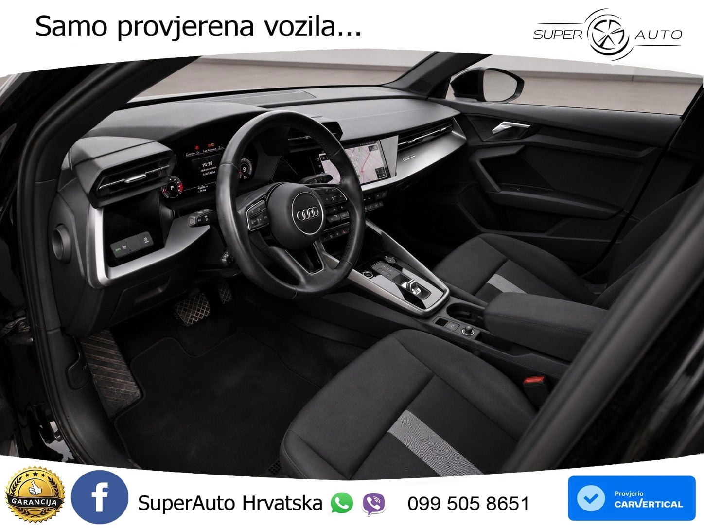 Audi A3 Limuzina 35 TFSI (150 KS) S tronic advanced LED+GR SJED+ACC