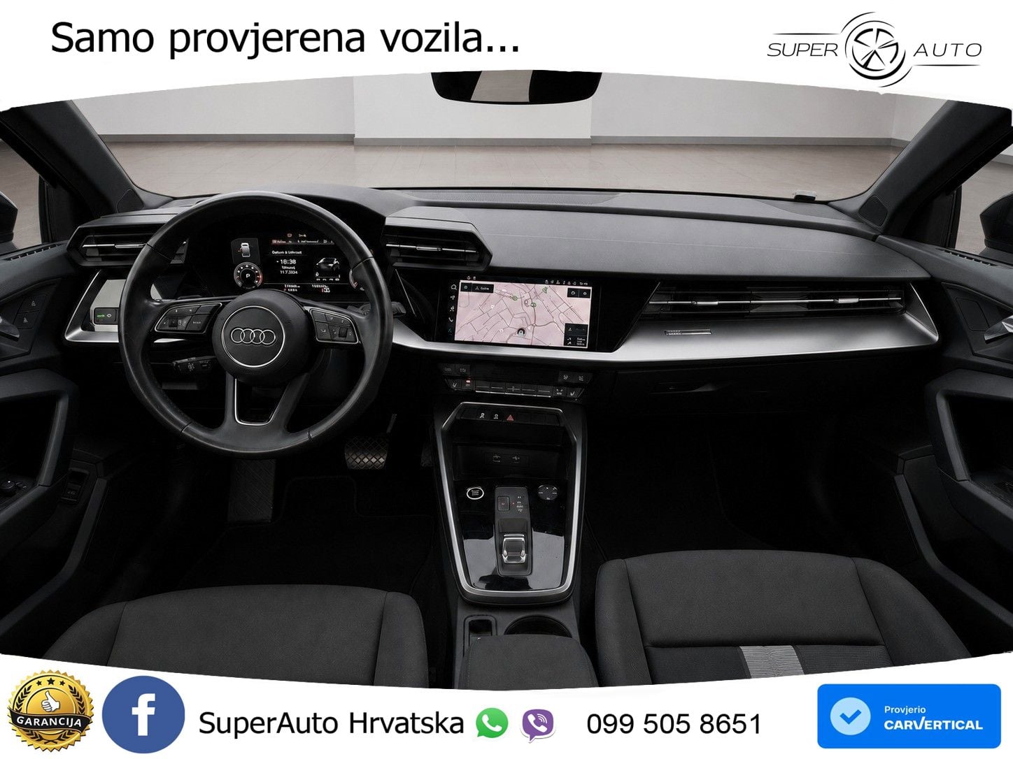 Audi A3 Limuzina 35 TFSI (150 KS) S tronic advanced LED+GR SJED+ACC