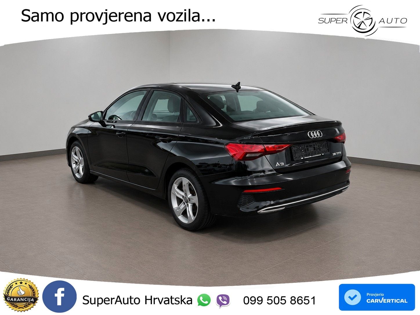 Audi A3 Limuzina 35 TFSI (150 KS) S tronic advanced LED+GR SJED+ACC
