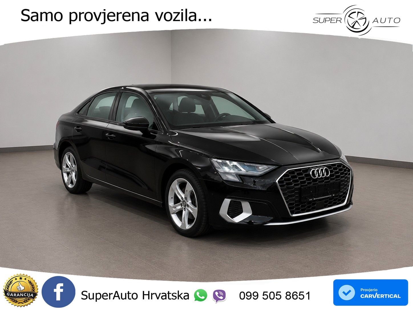 Audi A3 Limuzina 35 TFSI (150 KS) S tronic advanced LED+GR SJED+ACC