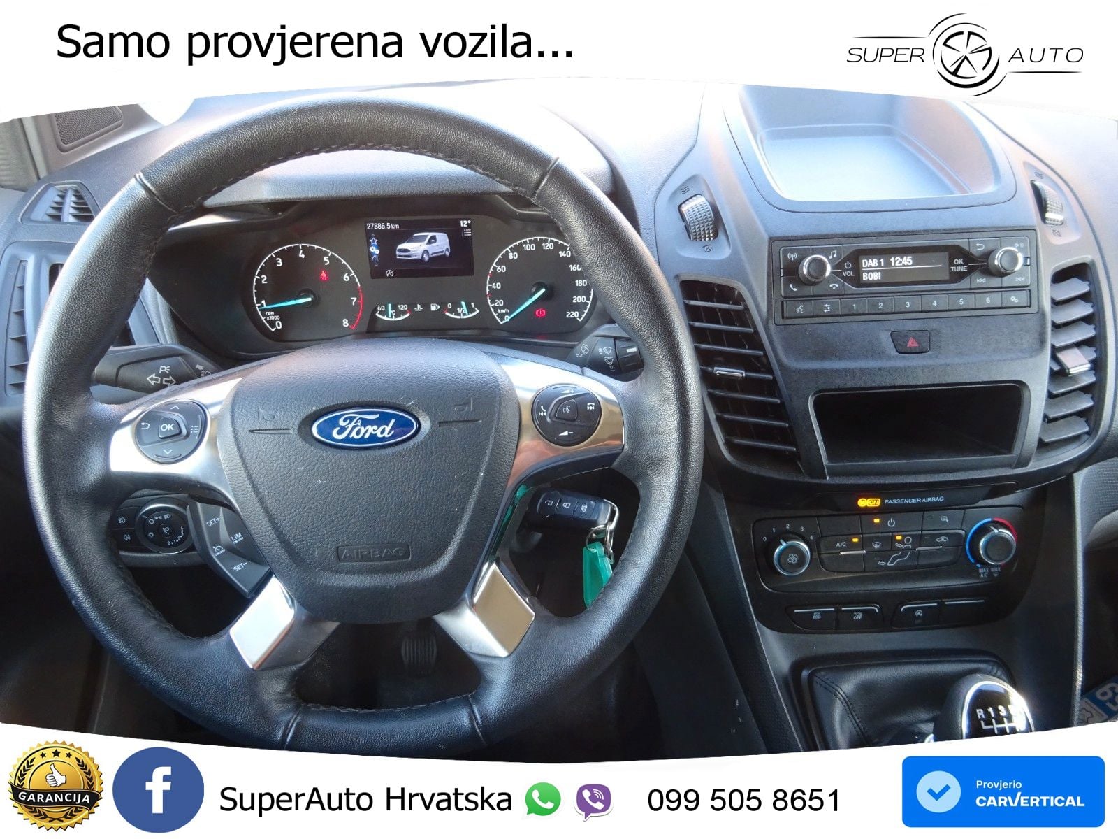 Ford Transit Connect Kasten 100PS Trend L2 Klima Temp 101 KS