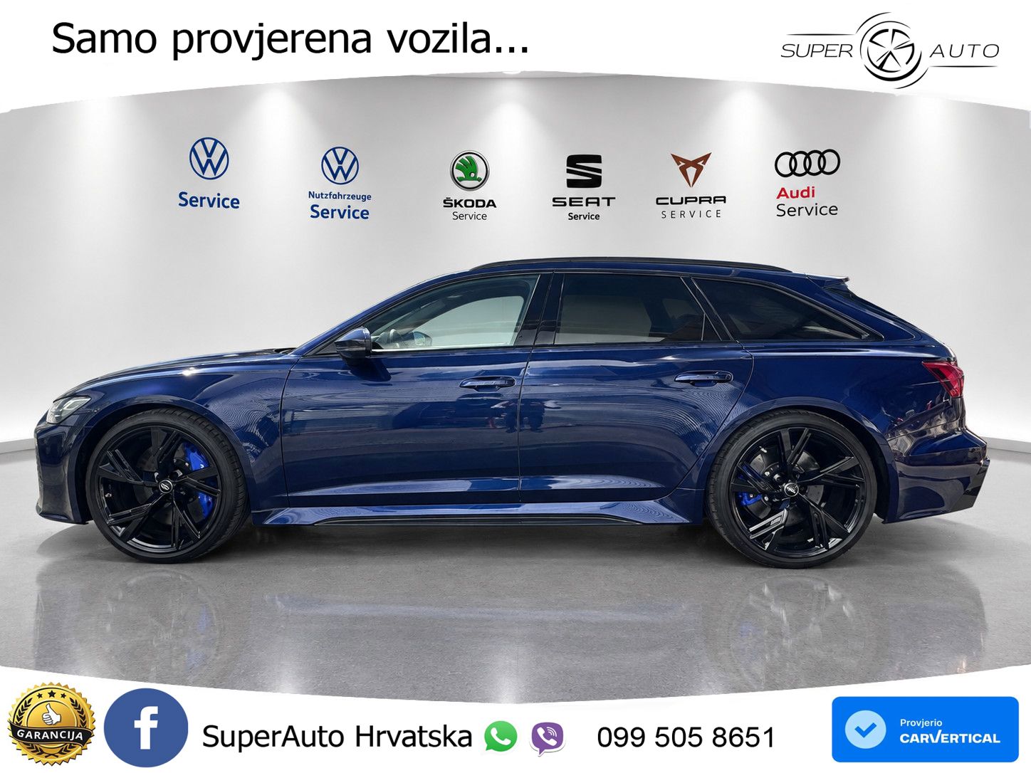 Audi RS6 Avant 4.0 TFSI V8 (600 KS) quattro Tiptronic MATRIX+GR SJED+KAM