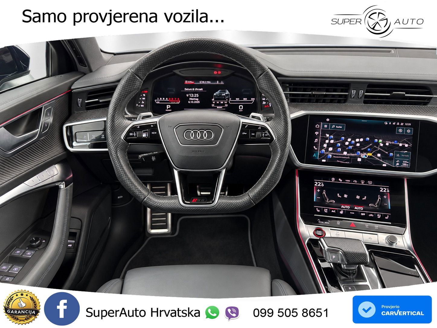 Audi RS6 Avant 4.0 TFSI V8 (600 KS) quattro Tiptronic MATRIX+GR SJED+KAM