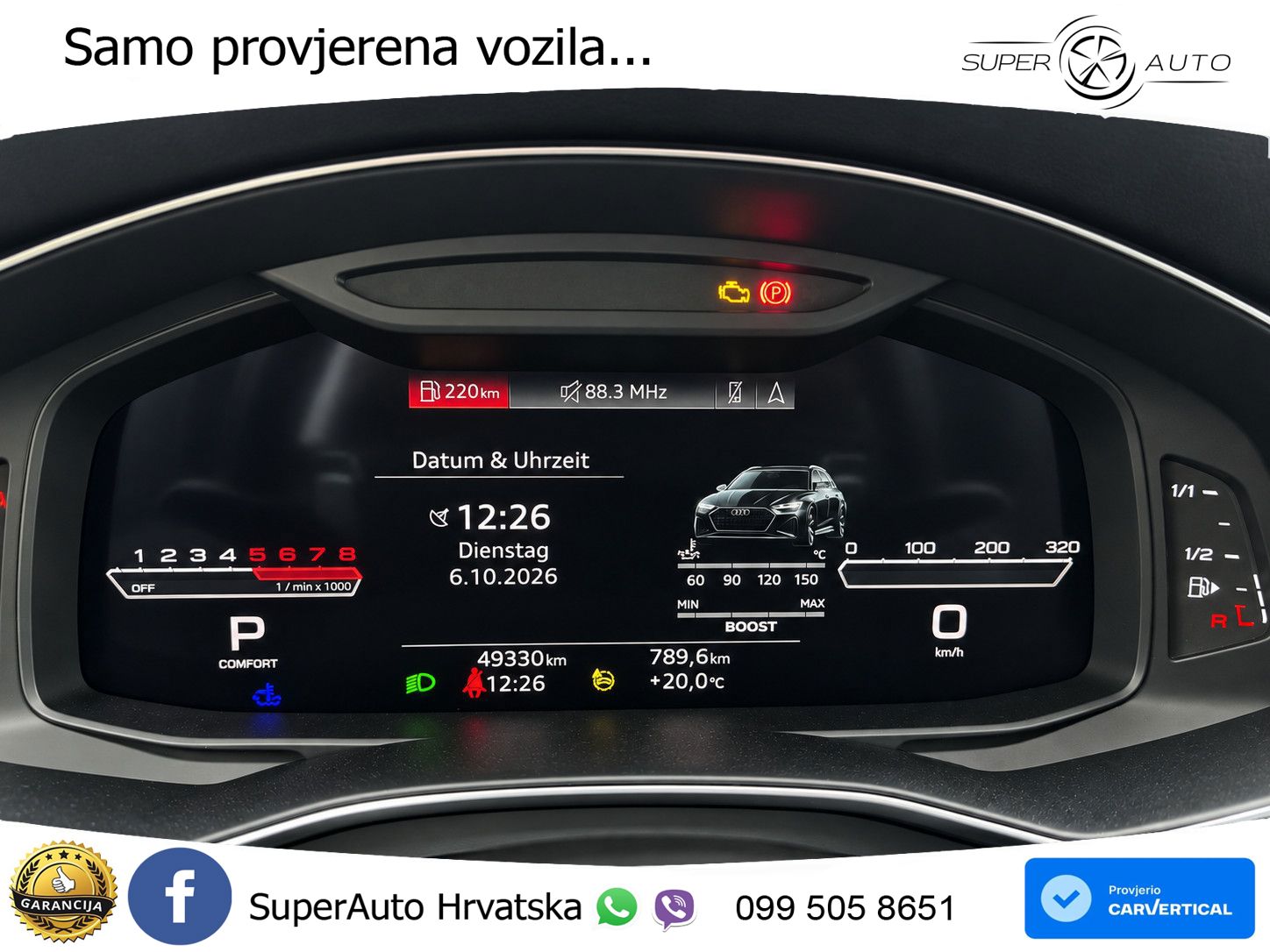Audi RS6 Avant 4.0 TFSI V8 (600 KS) quattro Tiptronic MATRIX+GR SJED+KAM