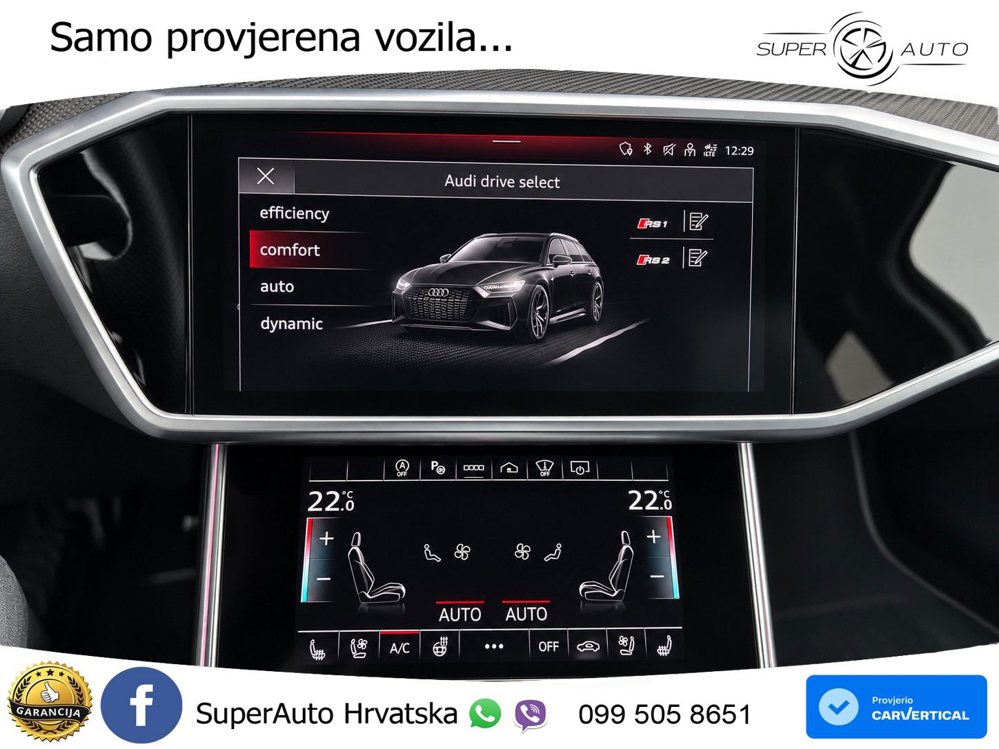 Audi RS6 Avant 4.0 TFSI V8 (600 KS) quattro Tiptronic MATRIX+GR SJED+KAM