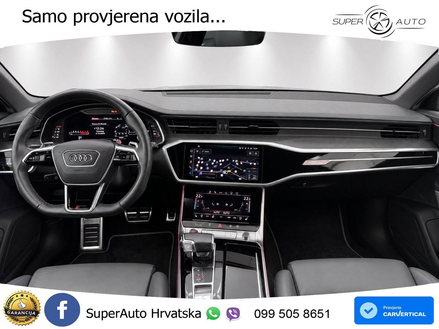 Audi RS6 Avant 4.0 TFSI V8 (600 KS) quattro Tiptronic MATRIX+GR SJED+KAM