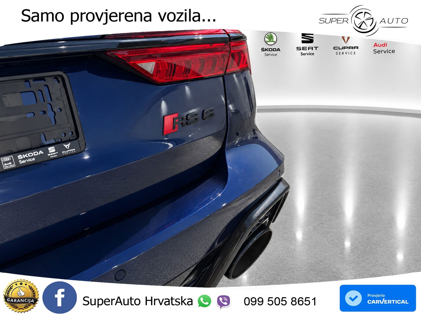 Audi RS6 Avant 4.0 TFSI V8 (600 KS) quattro Tiptronic MATRIX+GR SJED+KAM