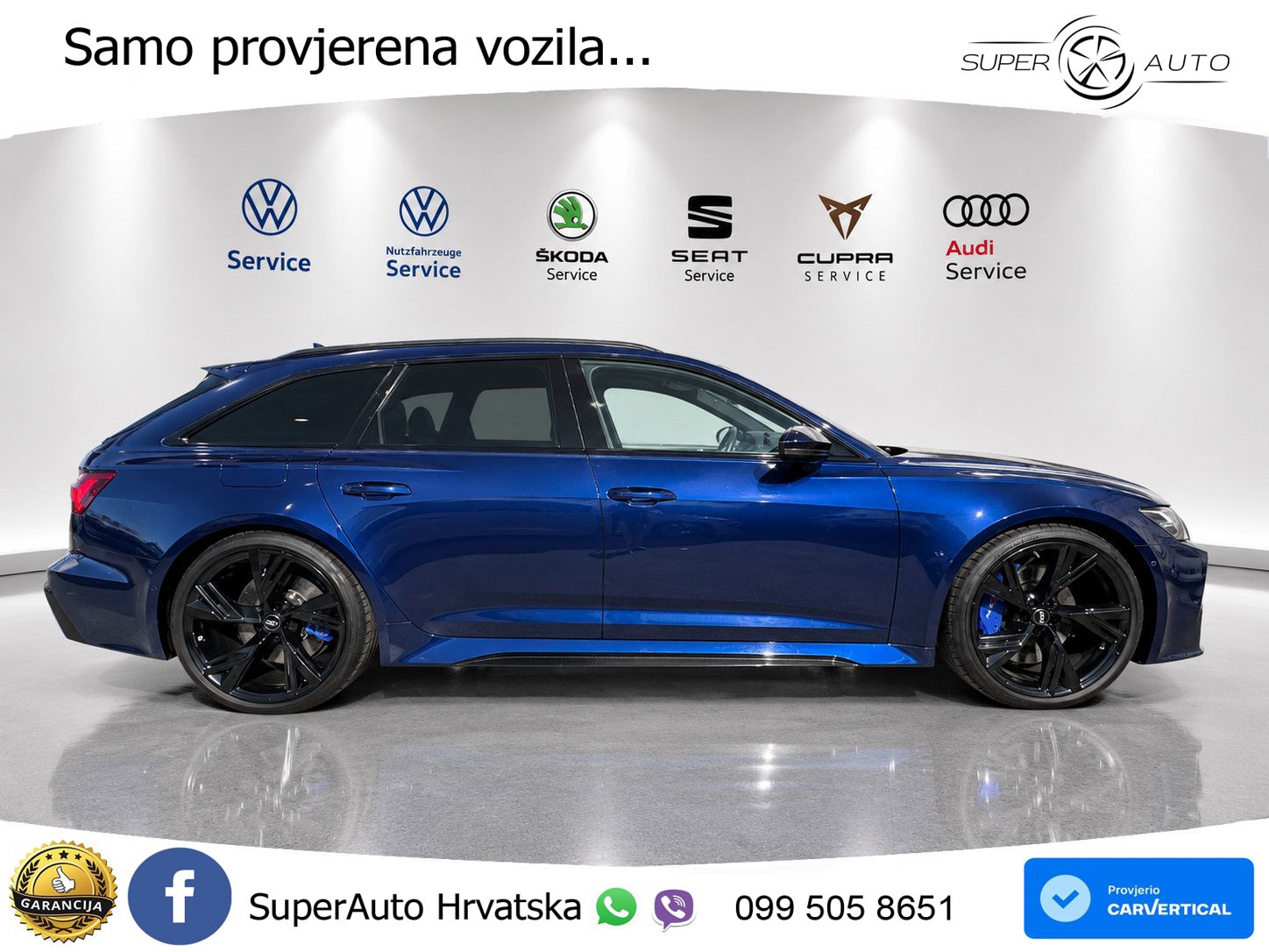 Audi RS6 Avant 4.0 TFSI V8 (600 KS) quattro Tiptronic MATRIX+GR SJED+KAM