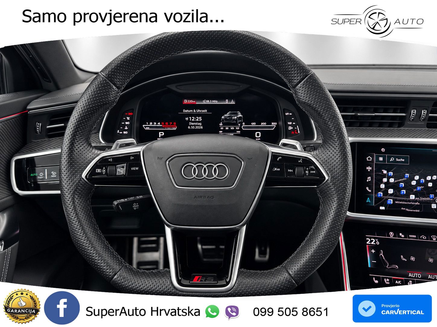 Audi RS6 Avant 4.0 TFSI V8 (600 KS) quattro Tiptronic MATRIX+GR SJED+KAM