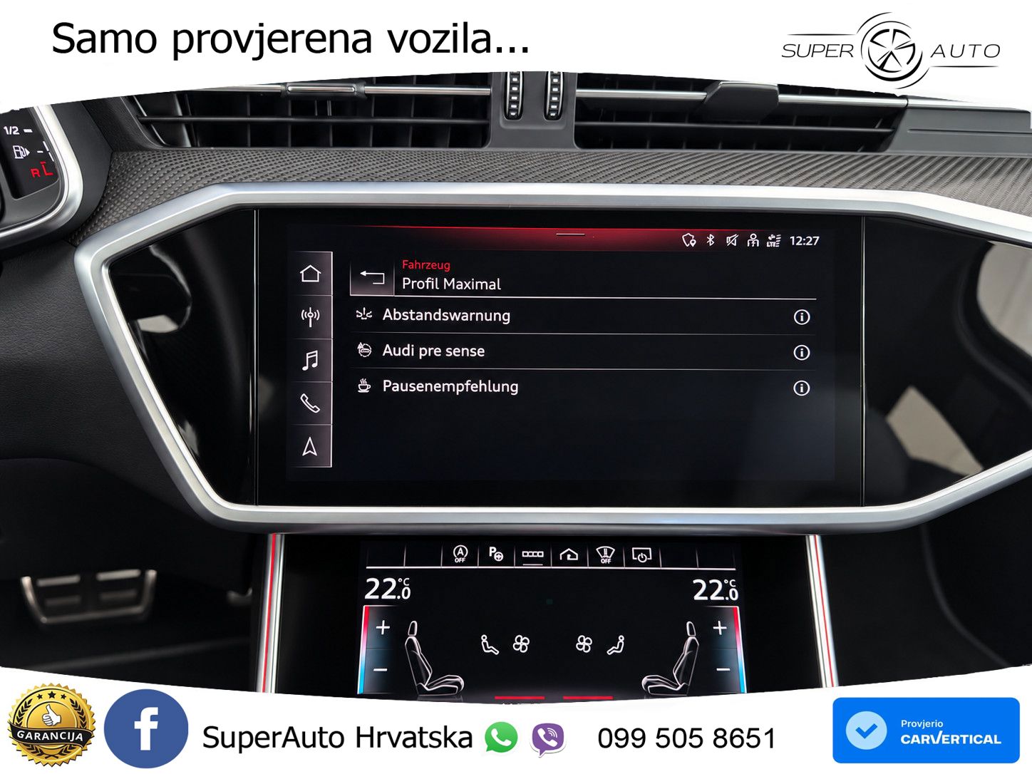 Audi RS6 Avant 4.0 TFSI V8 (600 KS) quattro Tiptronic MATRIX+GR SJED+KAM