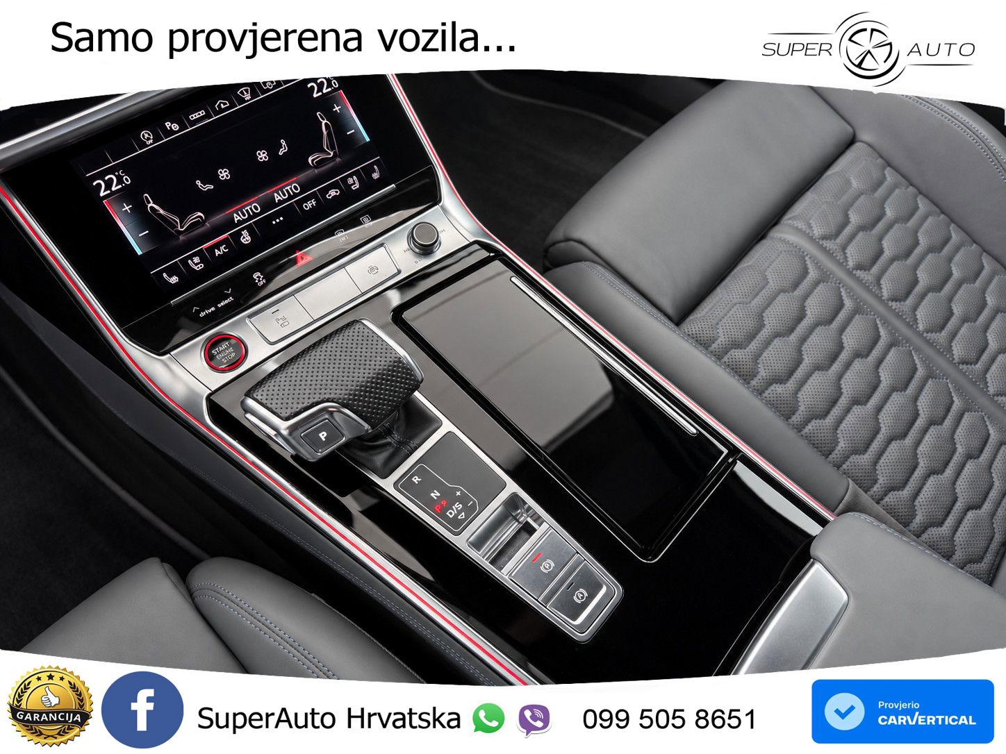 Audi RS6 Avant 4.0 TFSI V8 (600 KS) quattro Tiptronic MATRIX+GR SJED+KAM