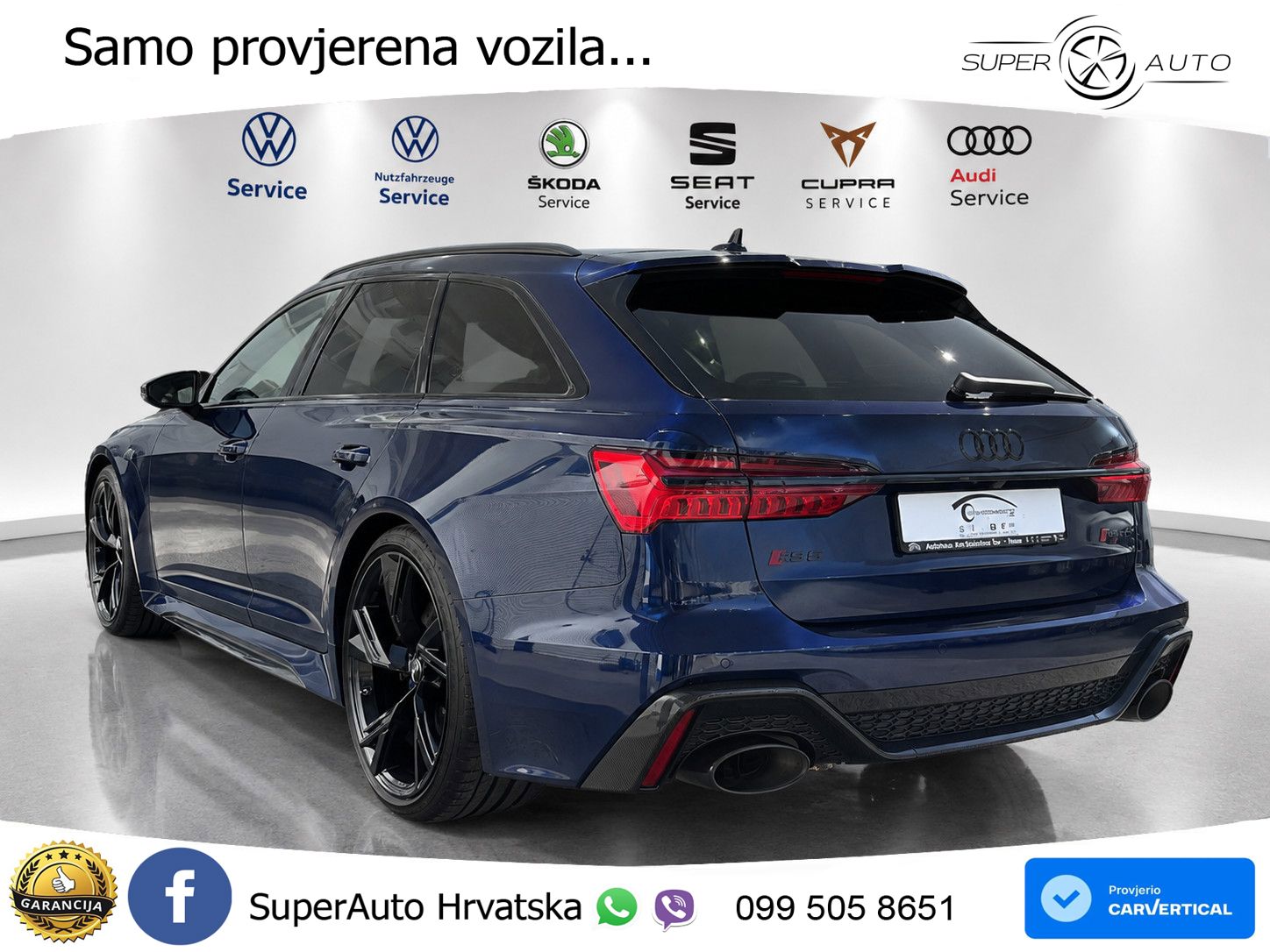 Audi RS6 Avant 4.0 TFSI V8 (600 KS) quattro Tiptronic MATRIX+GR SJED+KAM