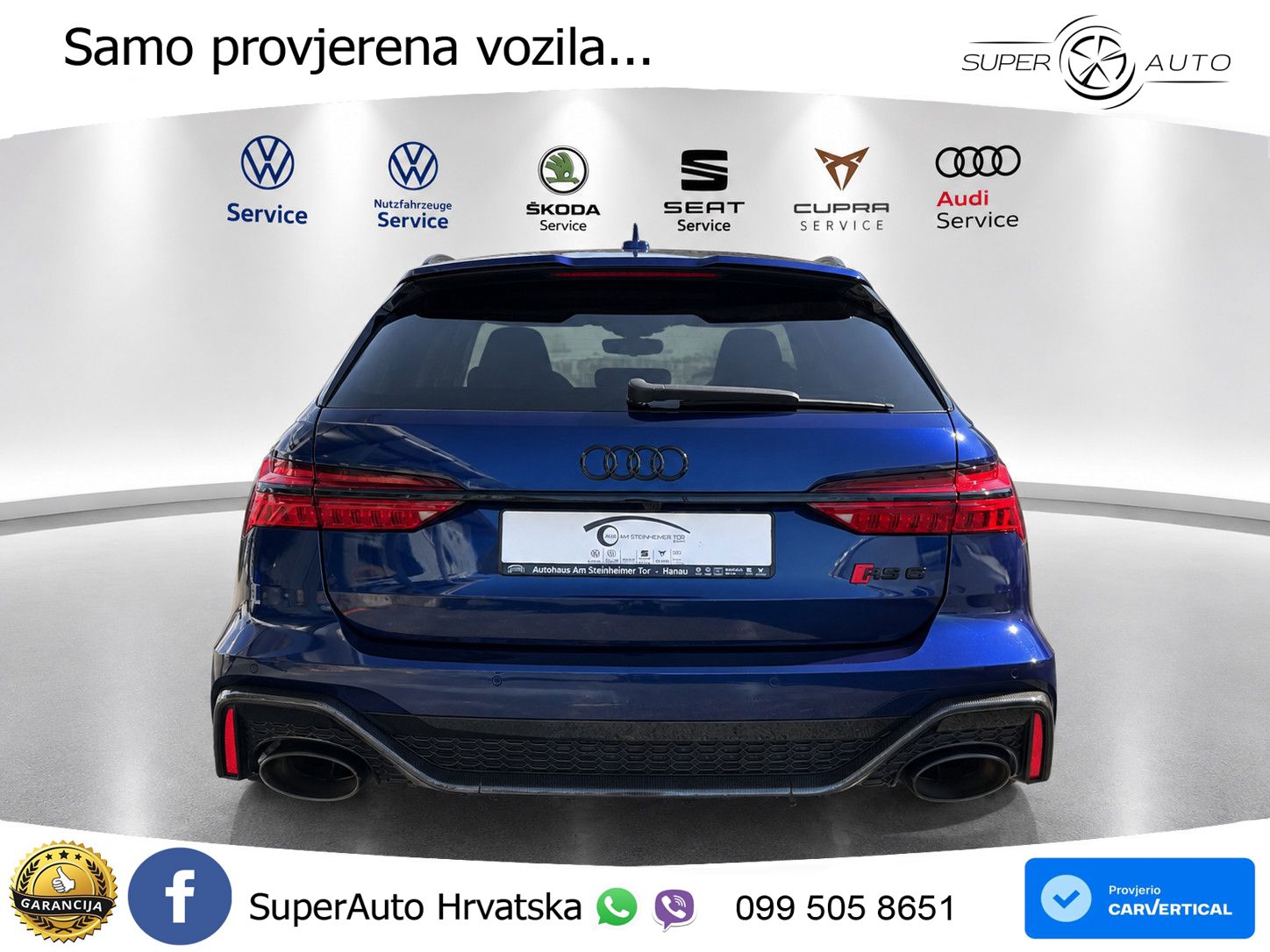 Audi RS6 Avant 4.0 TFSI V8 (600 KS) quattro Tiptronic MATRIX+GR SJED+KAM