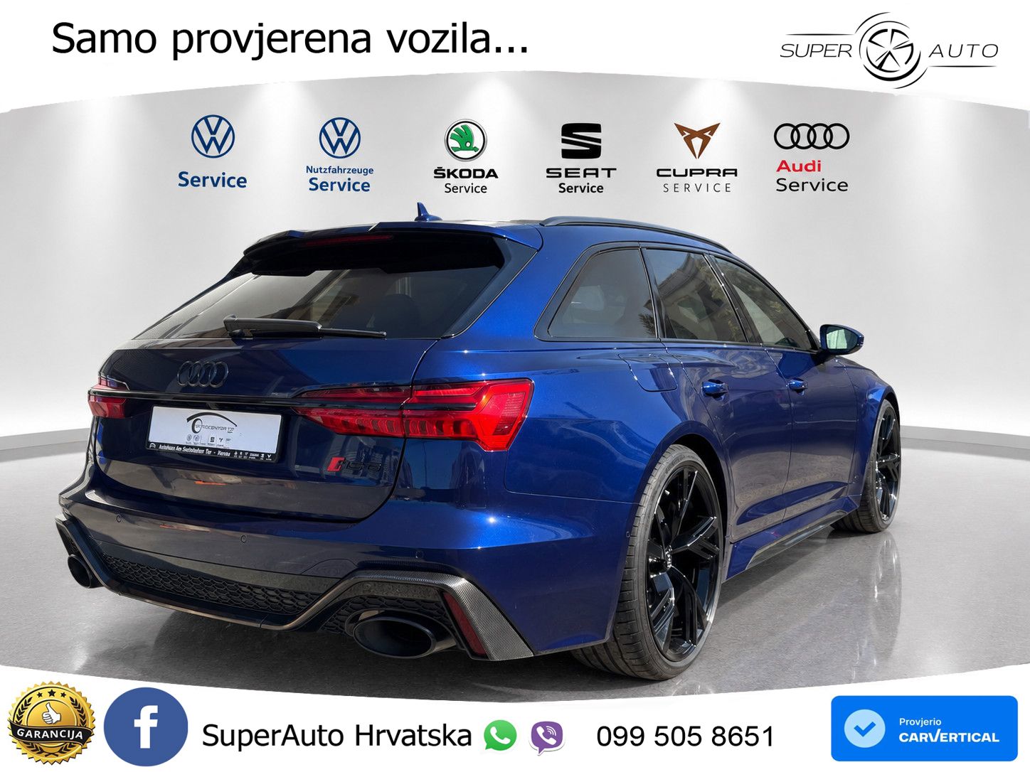 Audi RS6 Avant 4.0 TFSI V8 (600 KS) quattro Tiptronic MATRIX+GR SJED+KAM