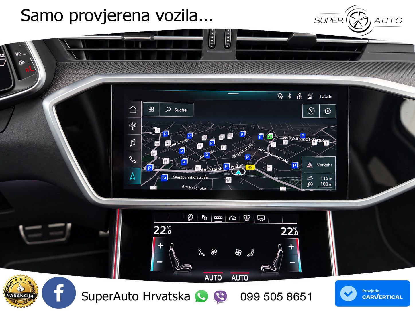 Audi RS6 Avant 4.0 TFSI V8 (600 KS) quattro Tiptronic MATRIX+GR SJED+KAM