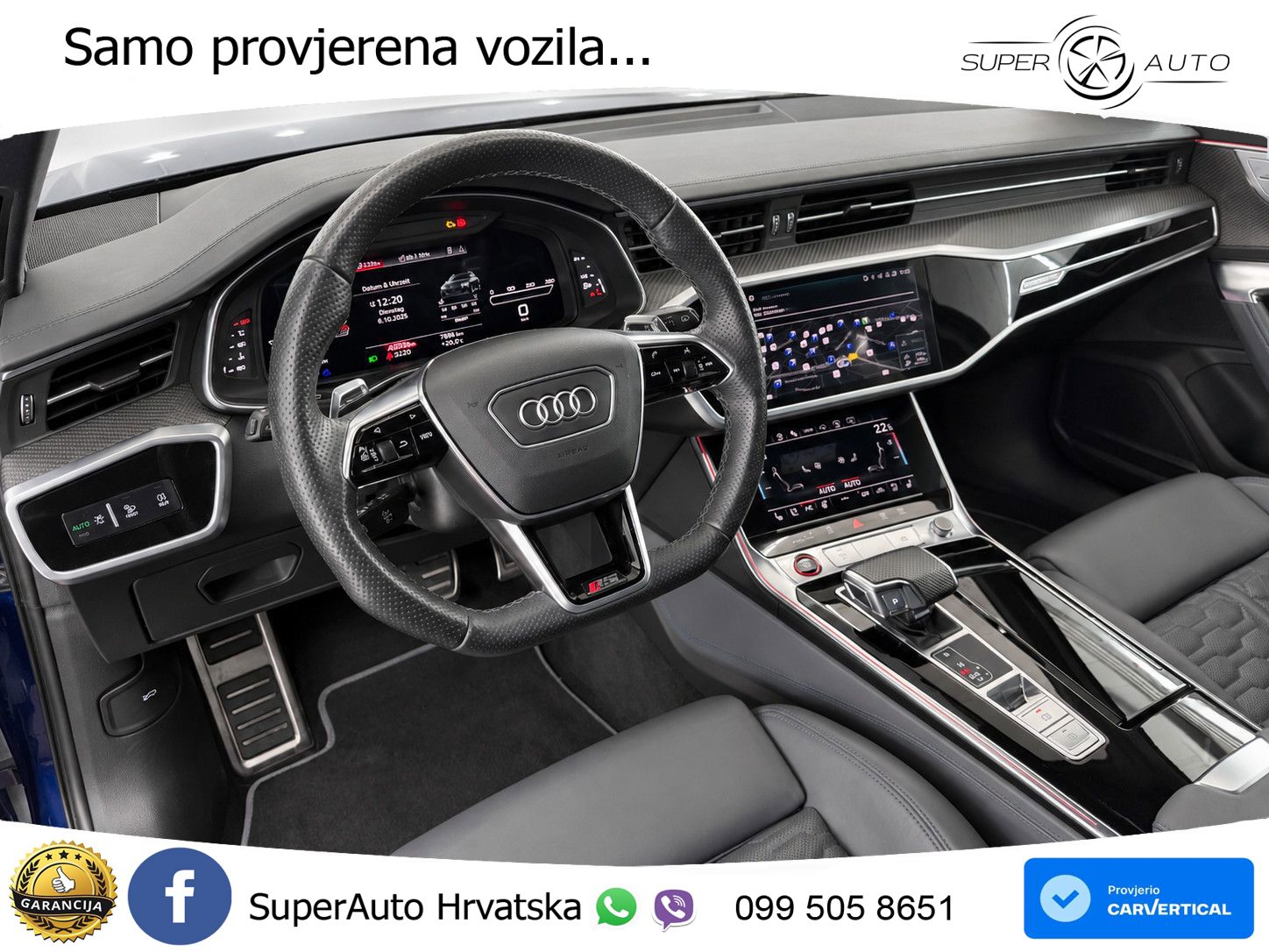 Audi RS6 Avant 4.0 TFSI V8 (600 KS) quattro Tiptronic MATRIX+GR SJED+KAM