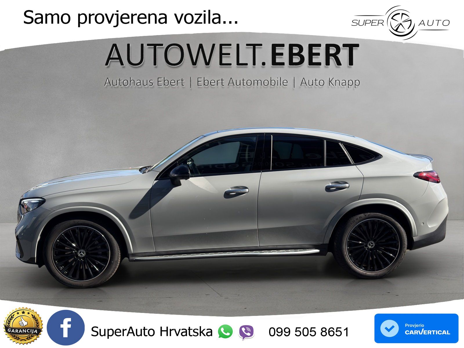 Mercedes GLC 450d (367 KS) 4MATIC 9G-TRONIC AMG ZRAČNI+ACC+GR SJED+360+PANO