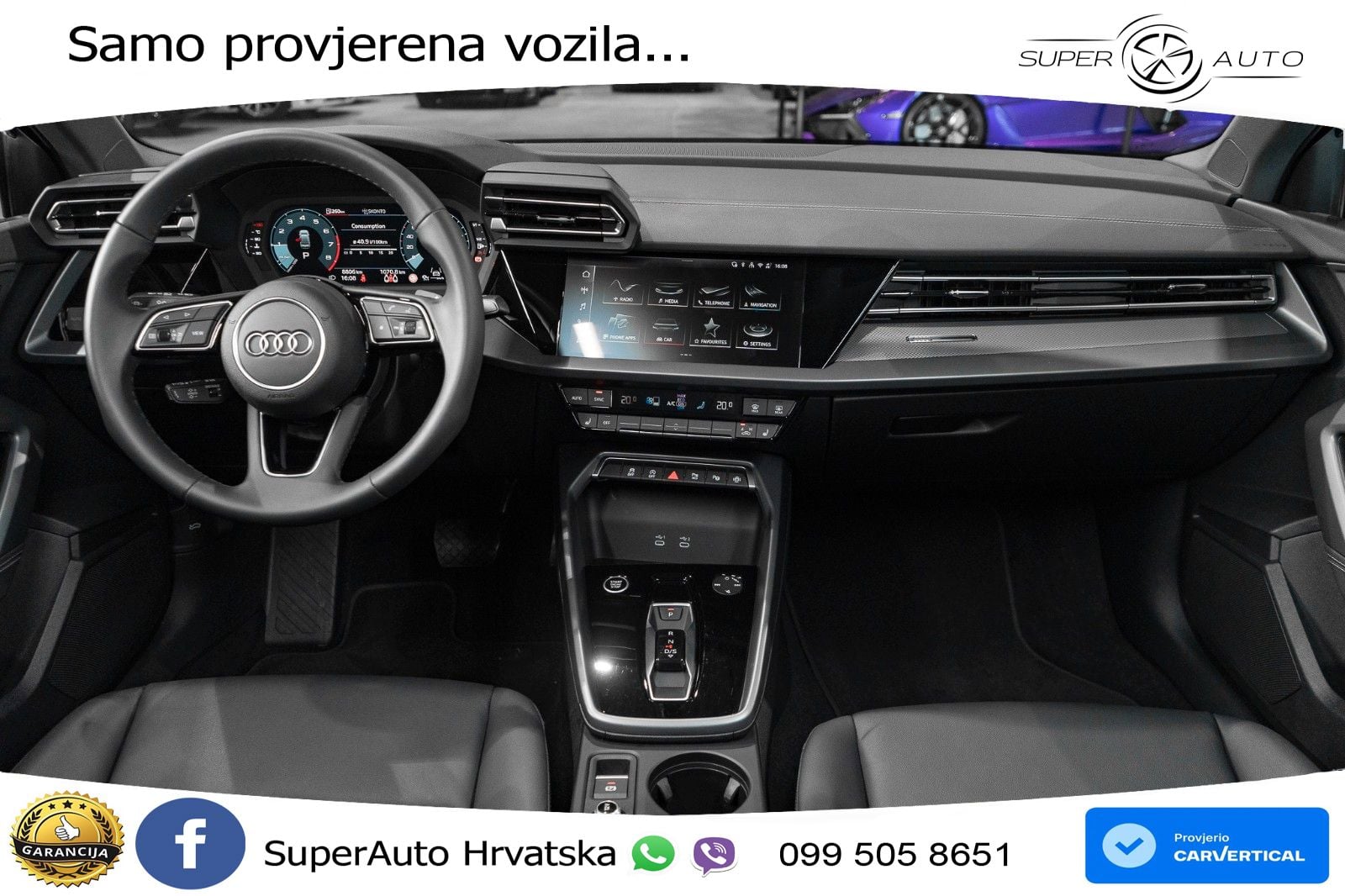 Audi A3 Limuzina 30 TFSI (116 KS) S tronic LED+GR SJED+ACC